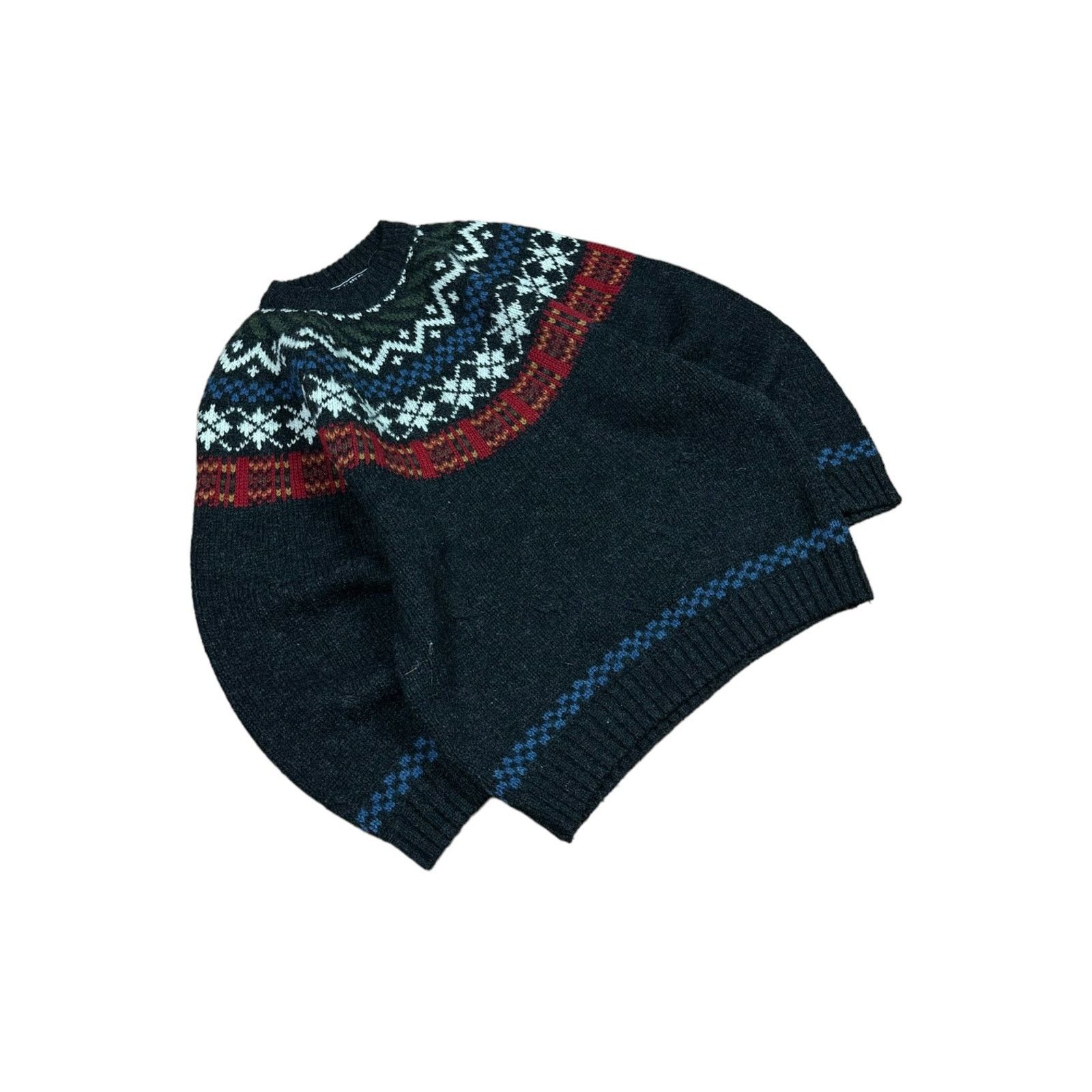 Jean Paul Gaultier Jean Paul Country Vintage Wool Sweater Size US L / EU 52-54 / 3 - 2 Thumbnail