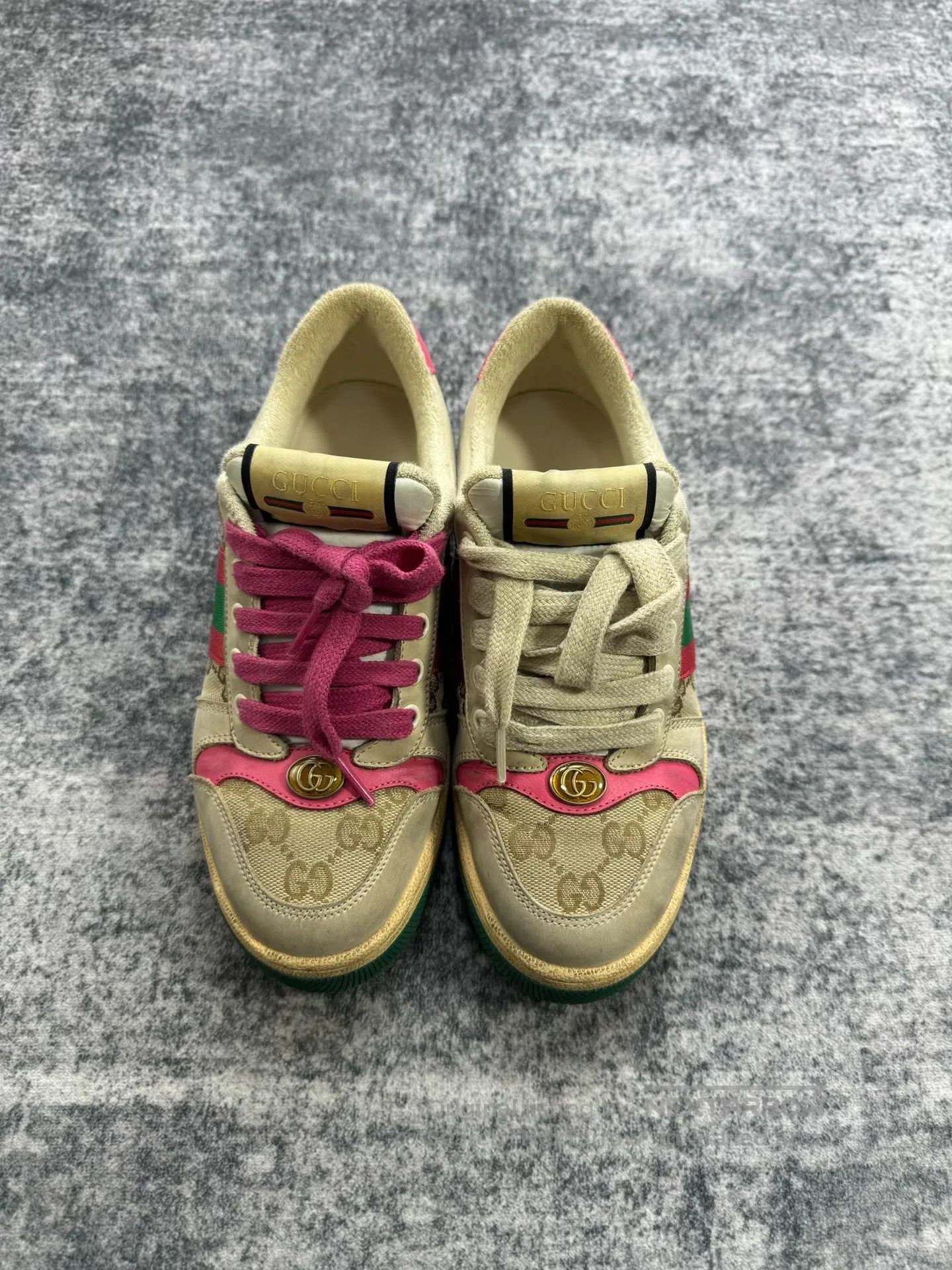 Gucci Guicci Pink Dirty Sneakers| Size US 5 / IT 35 - 2 Thumbnail