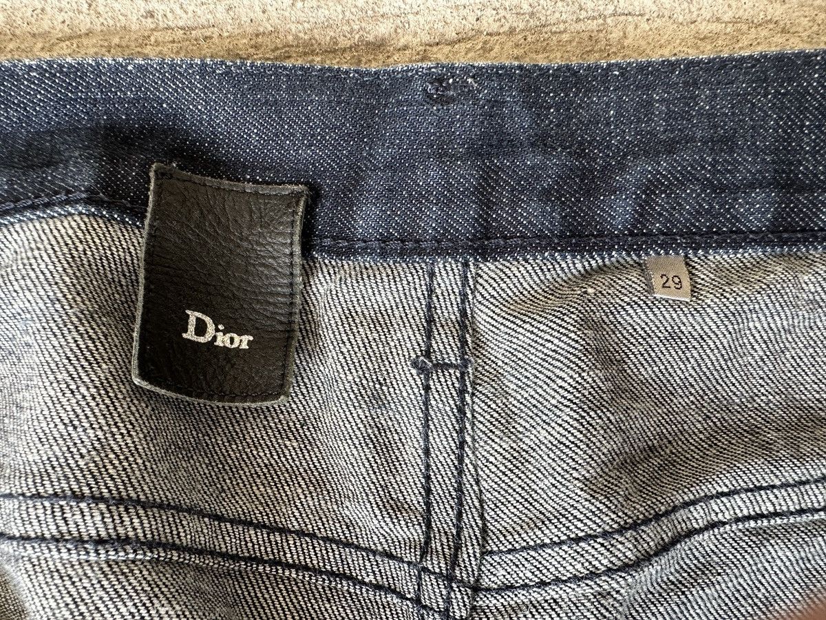 Dior AW05 Dior Homme Distressed Indigo Slim Jeans Size US 29 - 5 Thumbnail
