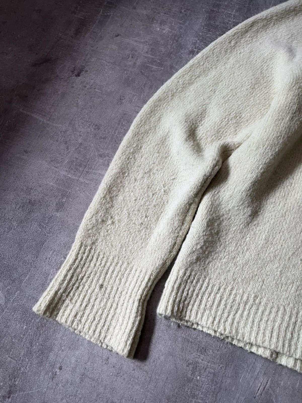Our Legacy Our Legacy V-Neck Raglan wool alpaca sweater Size US M / EU 48-50 / 2 - 10 Thumbnail