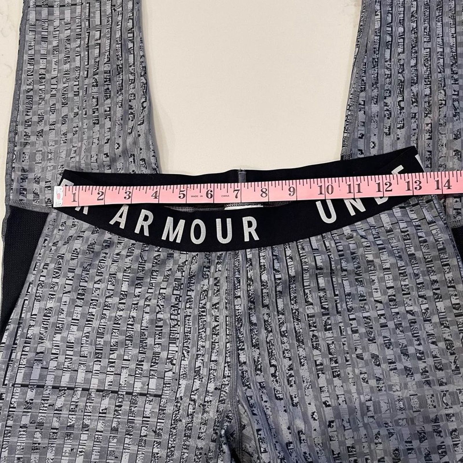 Under Armour Under Armour UA Cool Switch Crop Leggings Gray Womens Medium Size 30" / US 8 / IT 44 - 6 Thumbnail