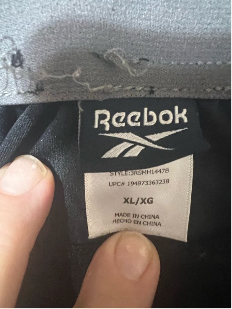 Reebok Men's Reebok Shorts XL Black Gray Athletic Size US 38 / EU 54 - 4 Thumbnail
