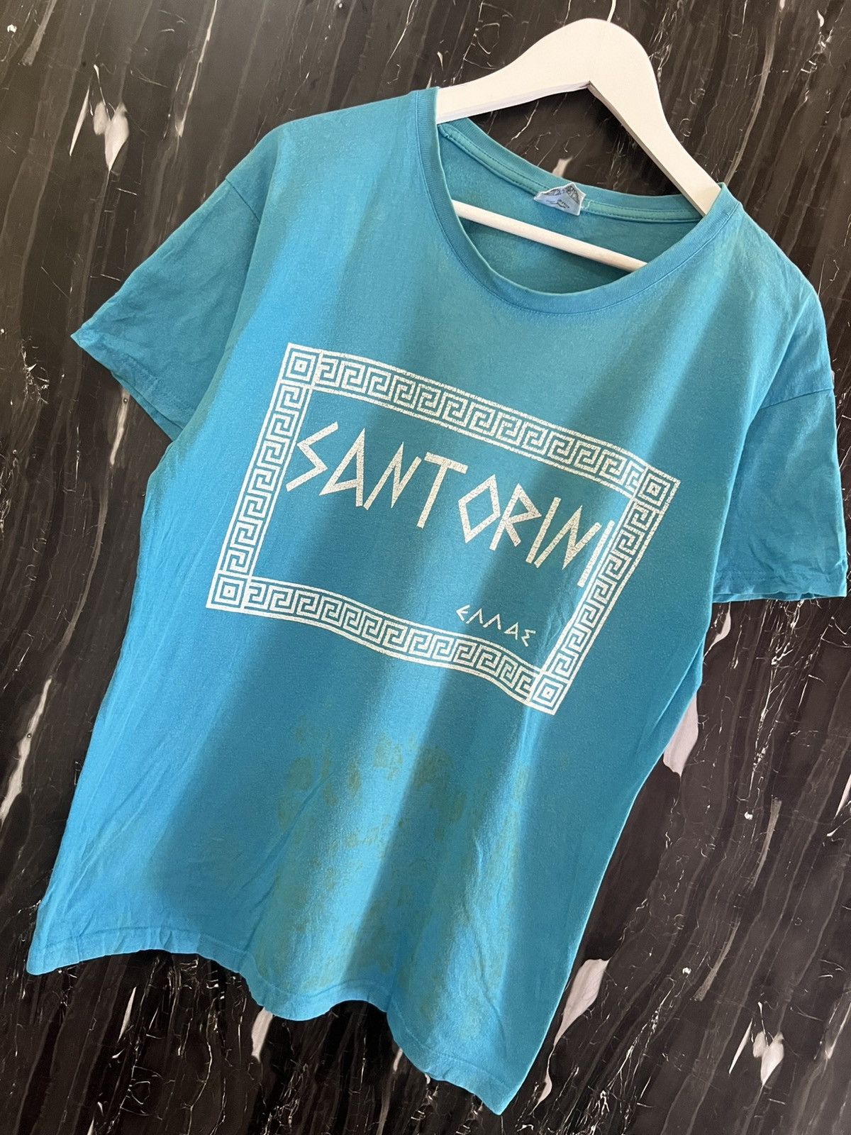 Japanese Brand SANTORINI TSHIRT Size US M / EU 48-50 / 2 - 5 Thumbnail
