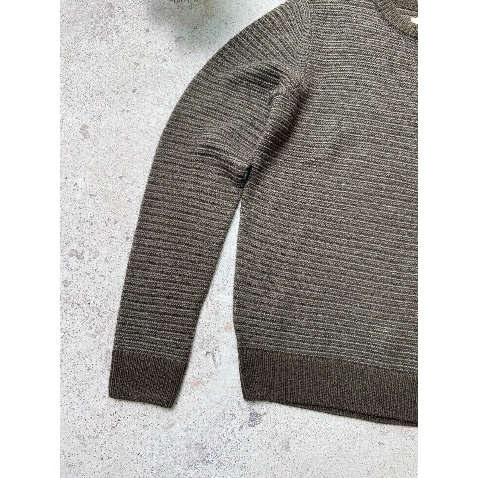 Folk Folk Men Sweater Crew Jumper Pullover Size 3 M Brown Size US M / EU 48-50 / 2 - 3 Thumbnail