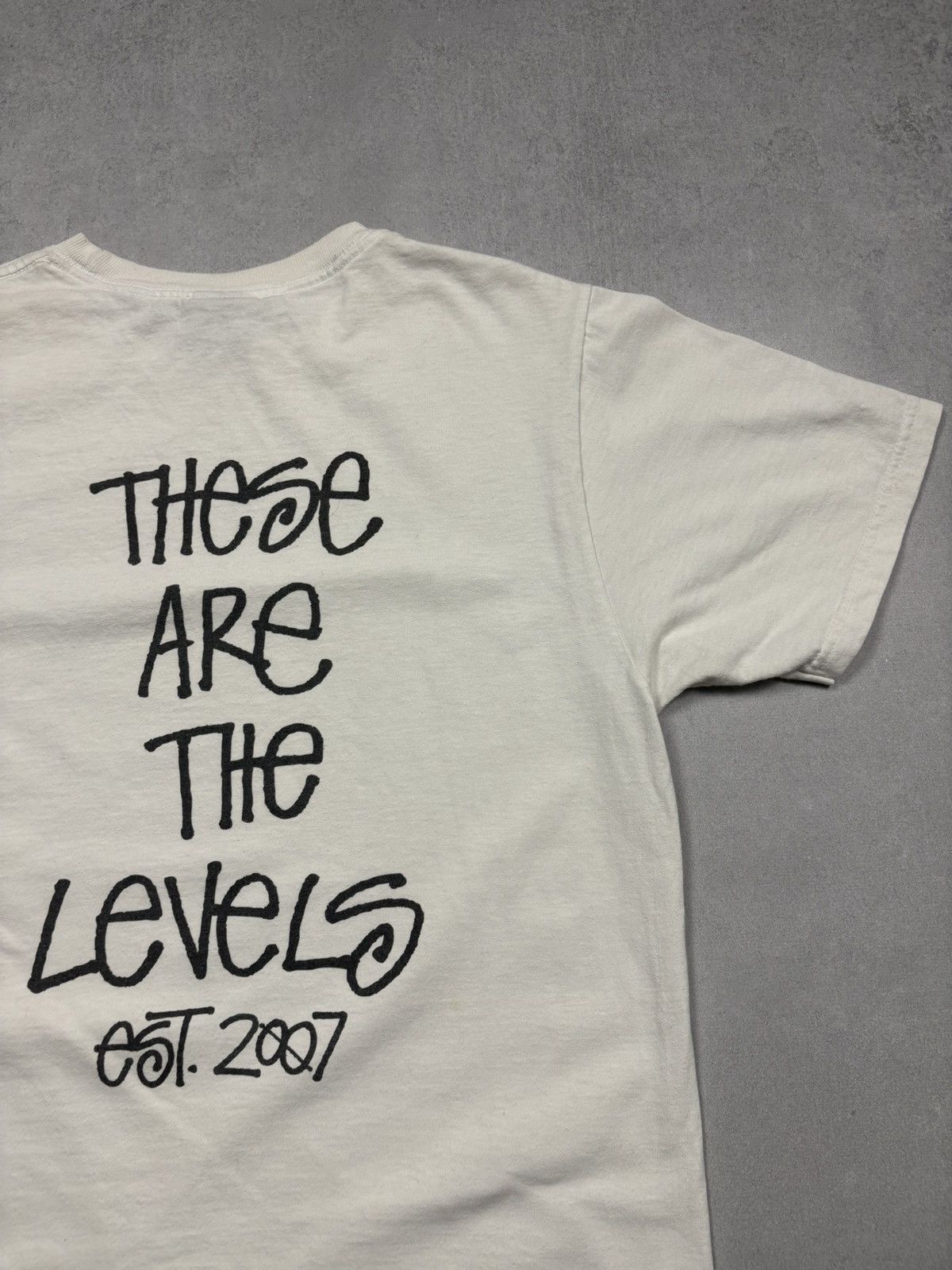 Stussy Stussy X Deviations Anniversary White Tee Minimal Streetwear Size US S / EU 44-46 / 1 - 3 Thumbnail