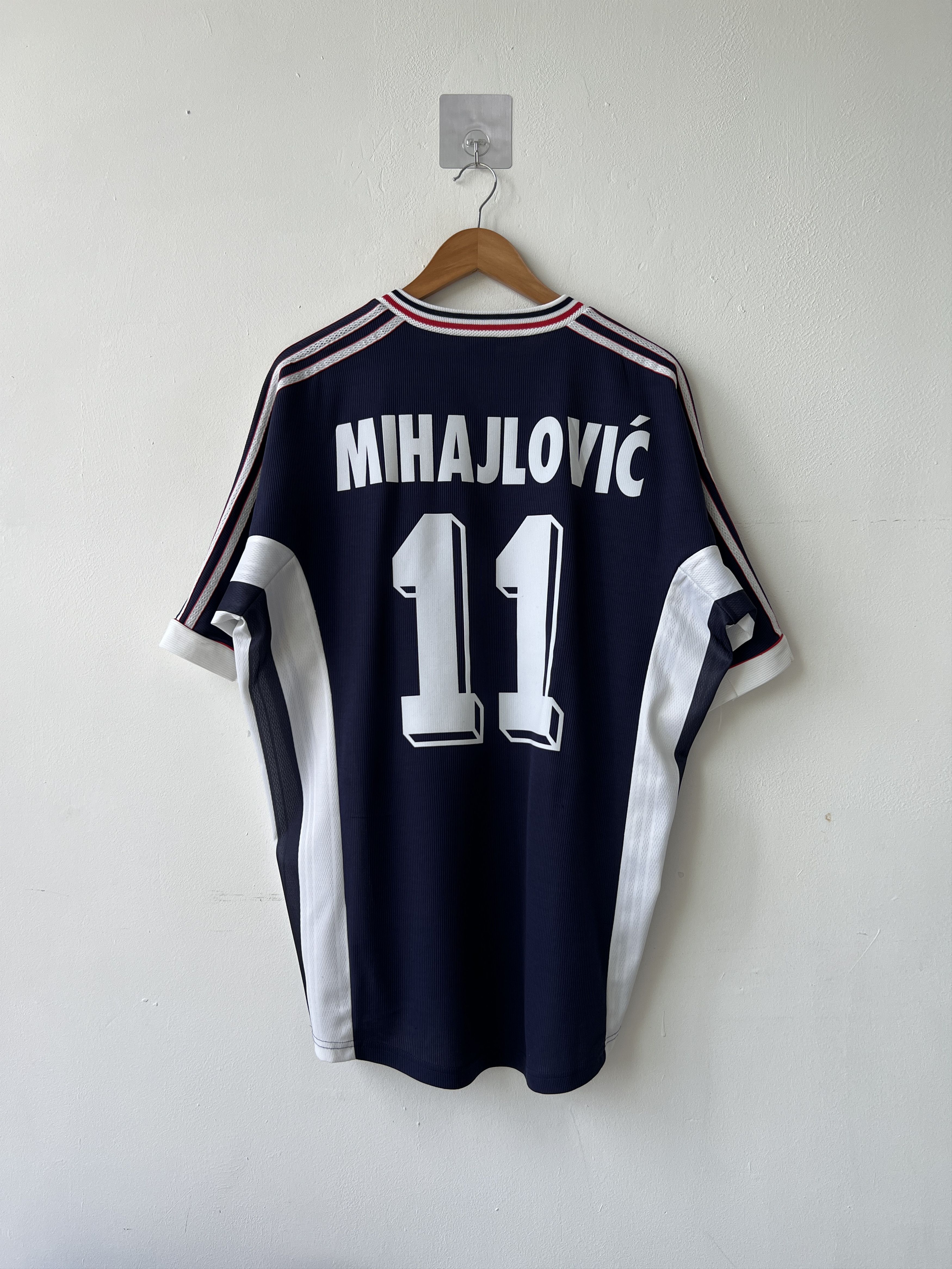 (L fits XL) Yugoslavia 1998-99 Home Kit Mihajlovic #11