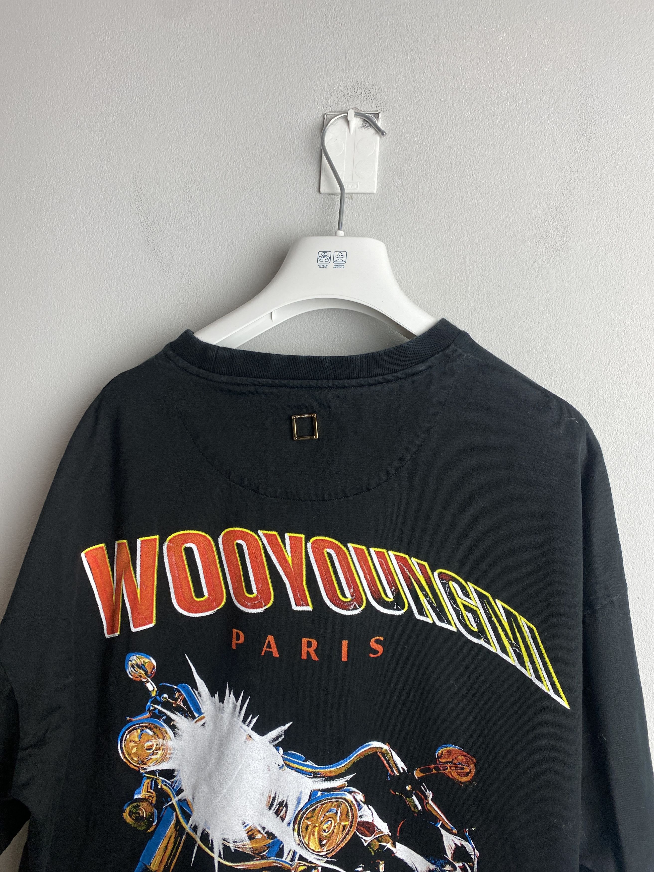 Wooyoungmi Wooyoungmi Motorcycles printed t-shirt tee Size US M / EU 48-50 / 2 - 3 Thumbnail