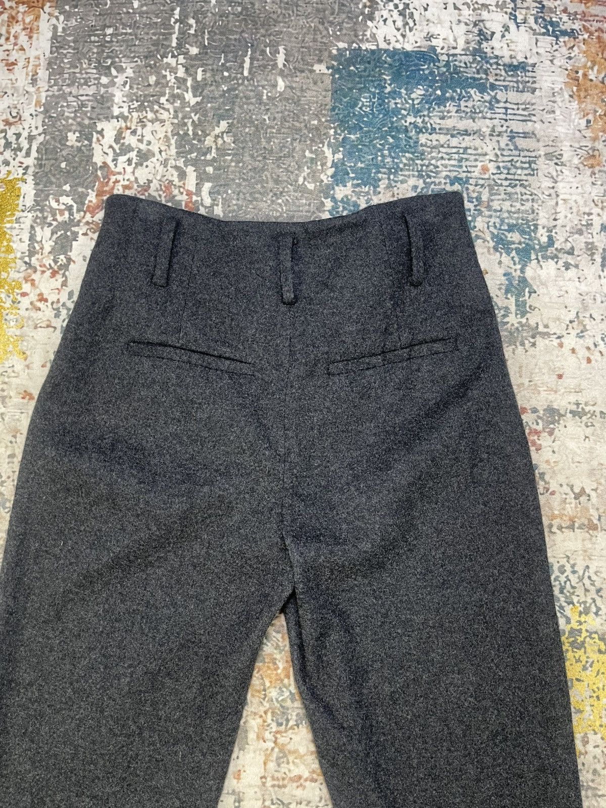 Theory Theory Fit Straigh Leg Belted Flannel Wool Pants Size 27" / US 4 / IT 40 - 5 Thumbnail