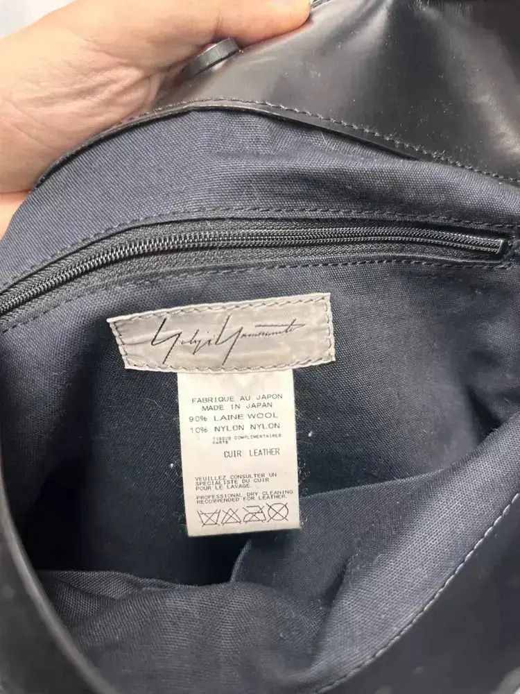 Yohji Yamamoto Yohji Yamamoto Leather Joint Shoulder Bag-2507 Size ONE SIZE - 5 Thumbnail