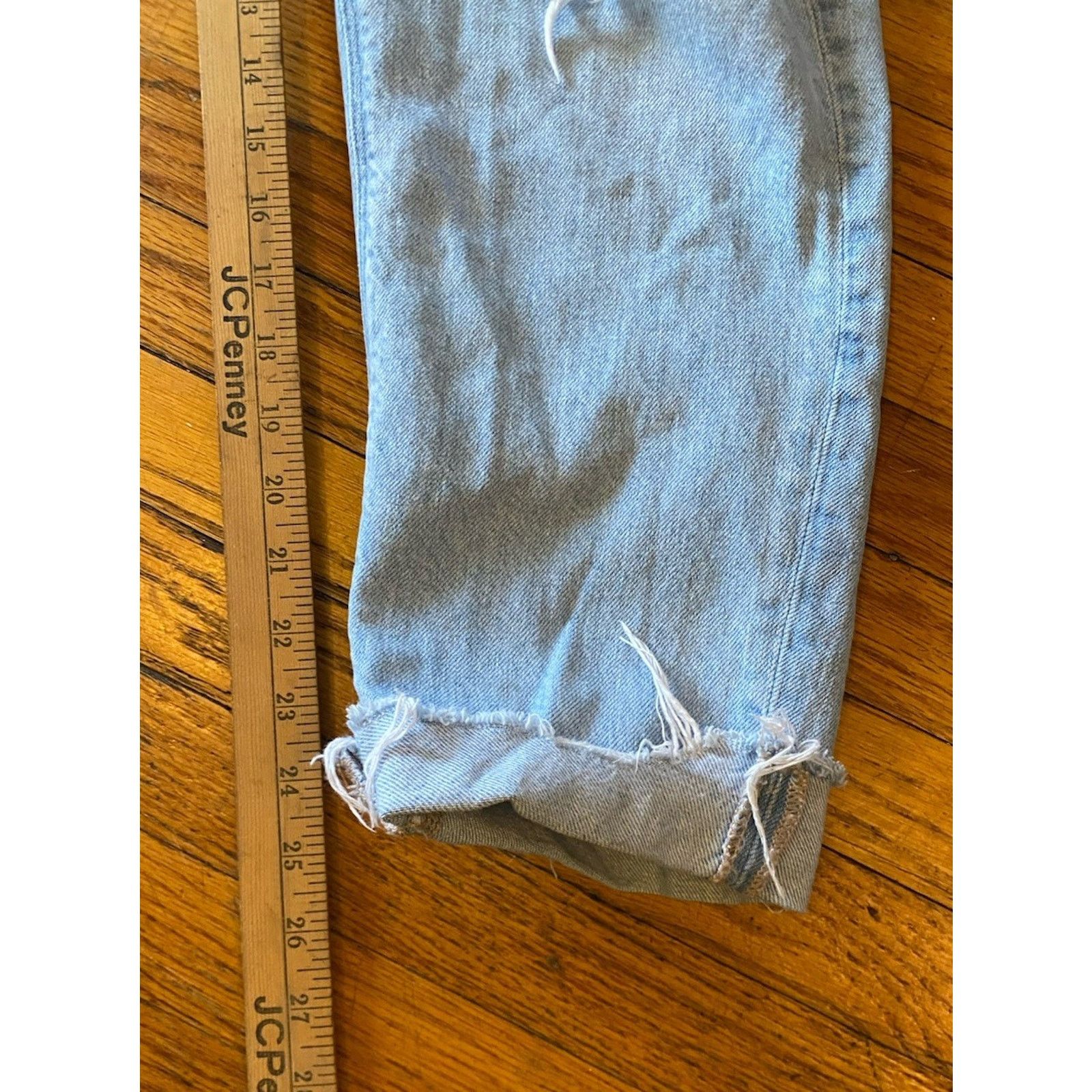 American Eagle Outfitters American Eagle Stretch Distressed Jeans Women’s 6 Size 28" / US 6 / IT 42 - 8 Thumbnail