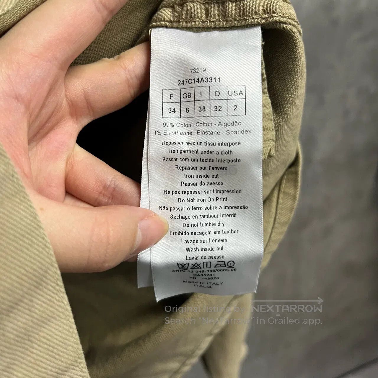Dior Dior Little bee embroidery collar jacket coat| Size XS / US 0-2 / IT 36-38 - 4 Thumbnail
