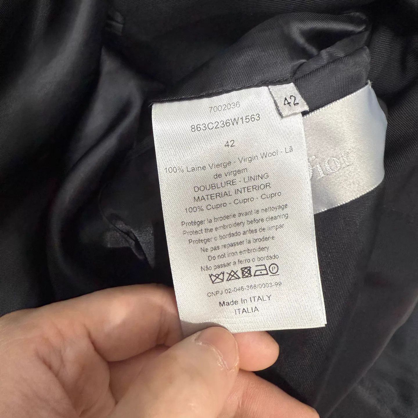 Dior Dior Black Gold Bee Embroidered Blazer 42 99 New Size 42R - 4 Thumbnail