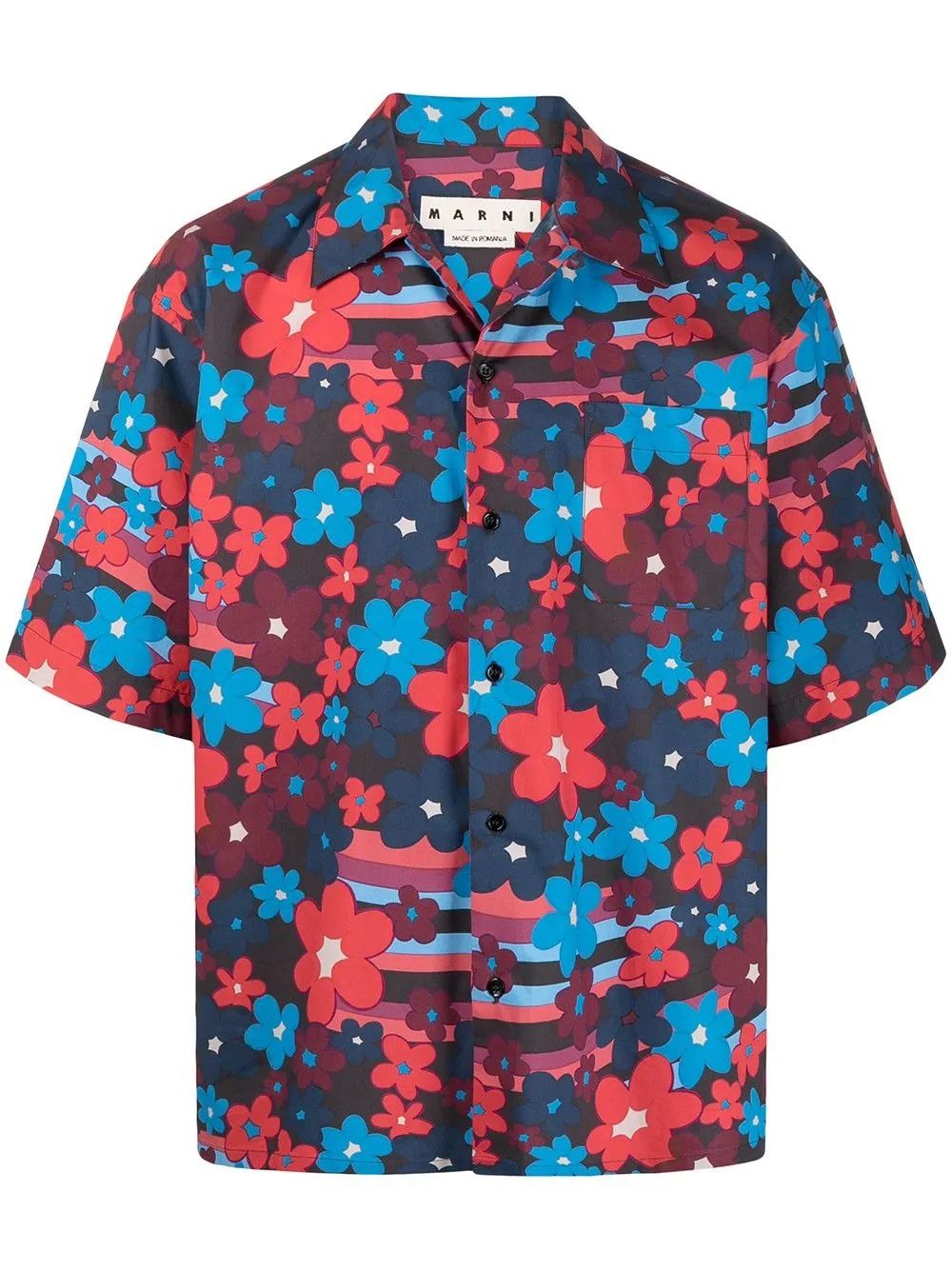 Marni Marni floral print shirt Size US M / EU 48-50 / 2 - 1 Thumbnail