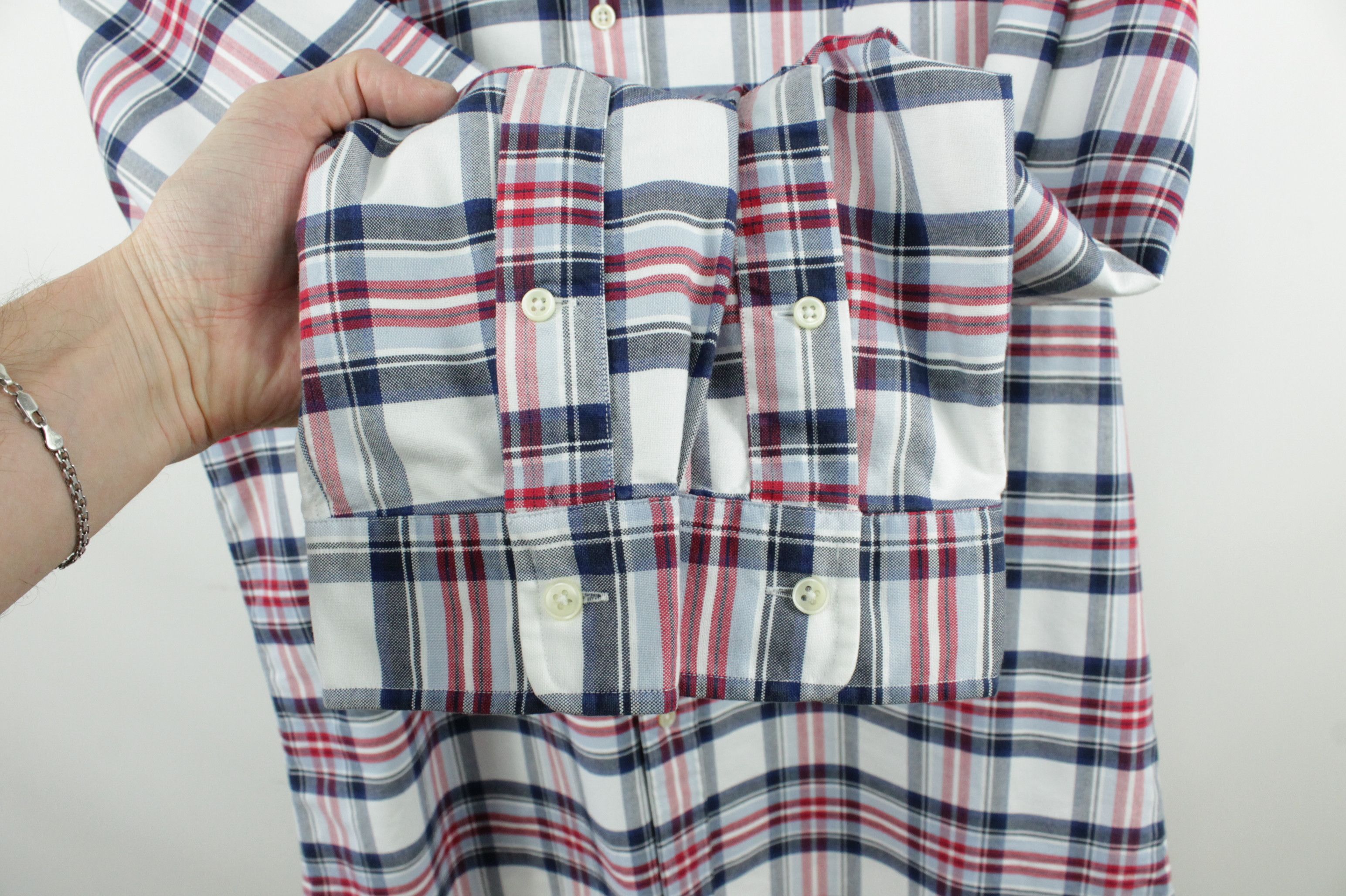 Polo Ralph Lauren Polo Ralph Lauren Checked Oxford Cotton Shirt Size US L / EU 52-54 / 3 - 5 Thumbnail