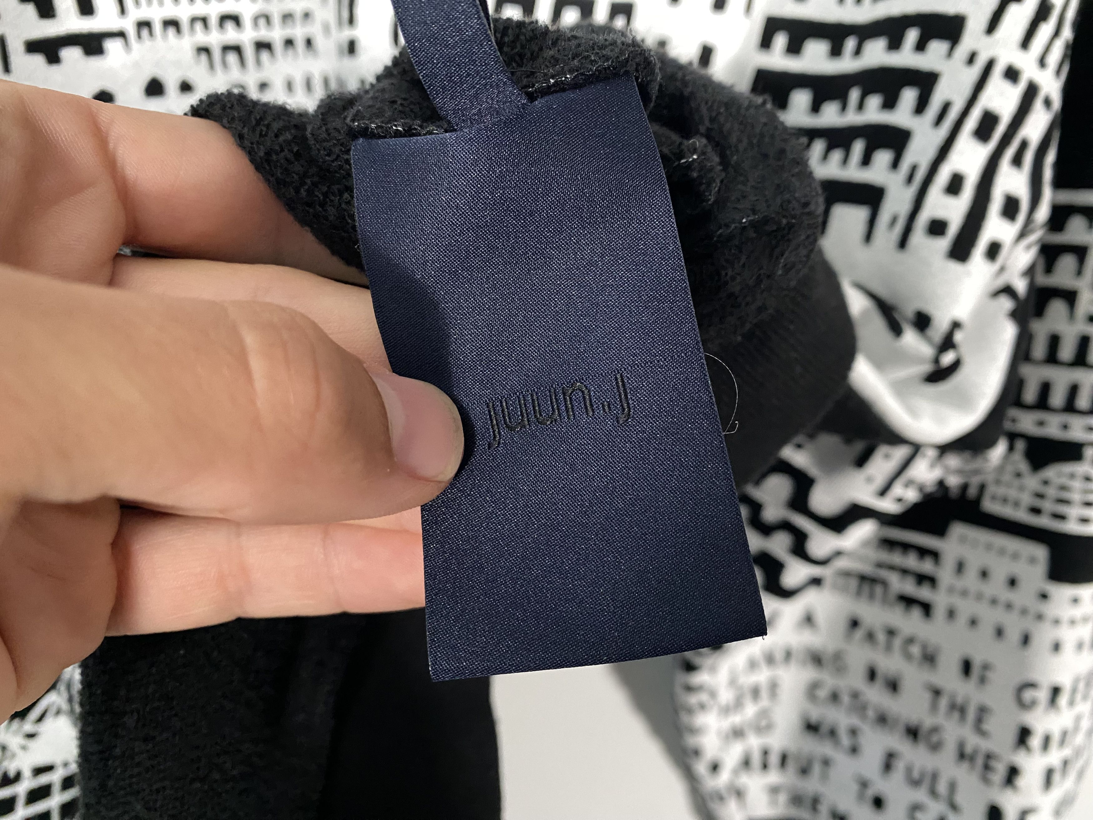 Juun.J Rob Ryan by Juun.J Oversized Poem Crewneck Black Size US S / EU 44-46 / 1 - 8 Thumbnail