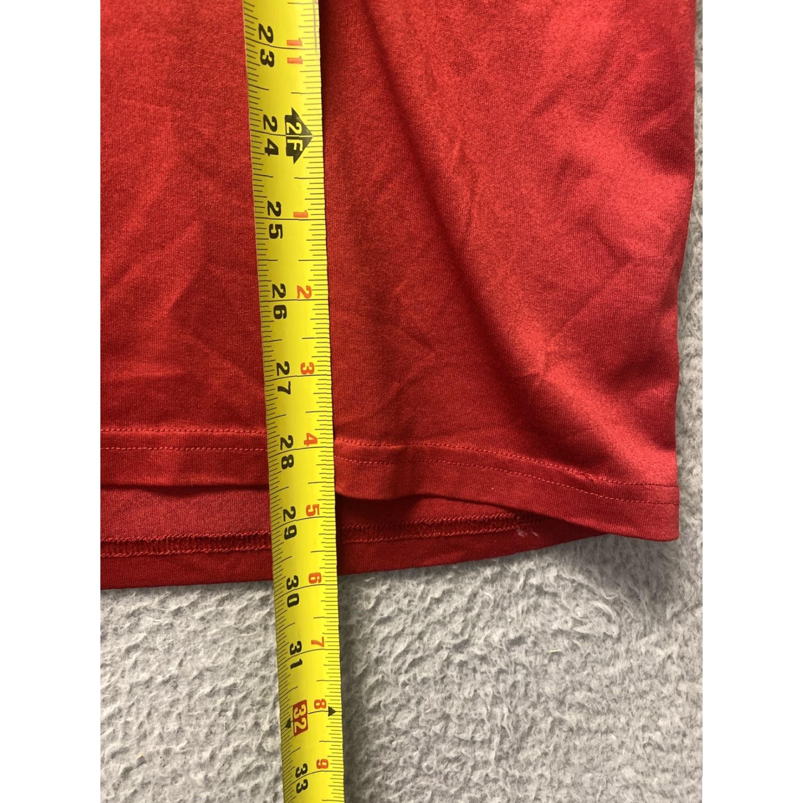 Nike Nike Dri-FIT Shirt XL Adult Red Athletic Fit Swoosh Logo Mens L /108-15 Size US XL / EU 56 / 4 - 6 Thumbnail