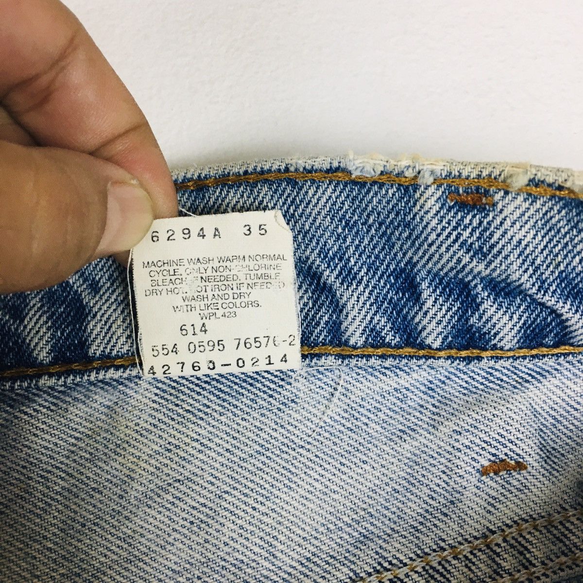 Levi's Vintage 90s Levi’s 560 Orange Tab Loose Fit Student Size US 28 / EU 44 - 10 Thumbnail