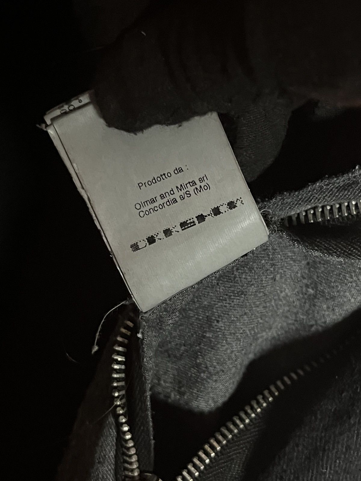 Rick Owens Rick Owens FW14 Slave Jacket (Cotton Sleeves) Size US M / EU 48-50 / 2 - 8 Thumbnail