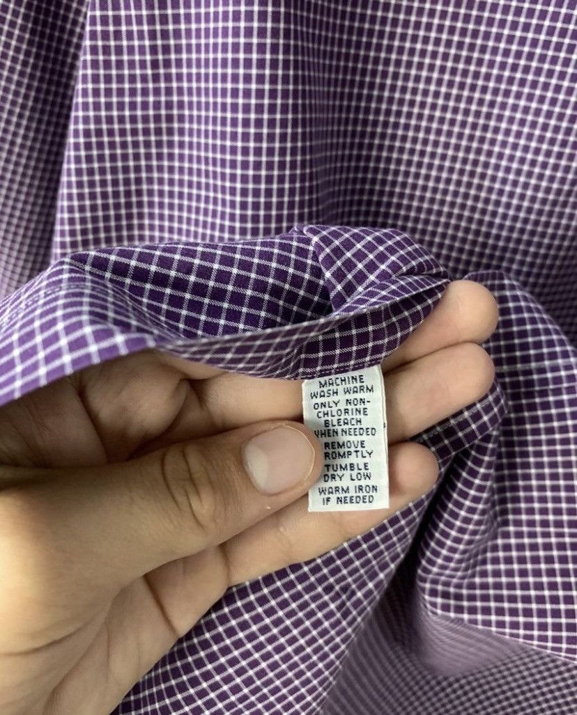 Polo Ralph Lauren Vintage Polo Ralph Lauren Striped Shirt Y2K Nova Check Tee Size US L / EU 52-54 / 3 - 8 Thumbnail