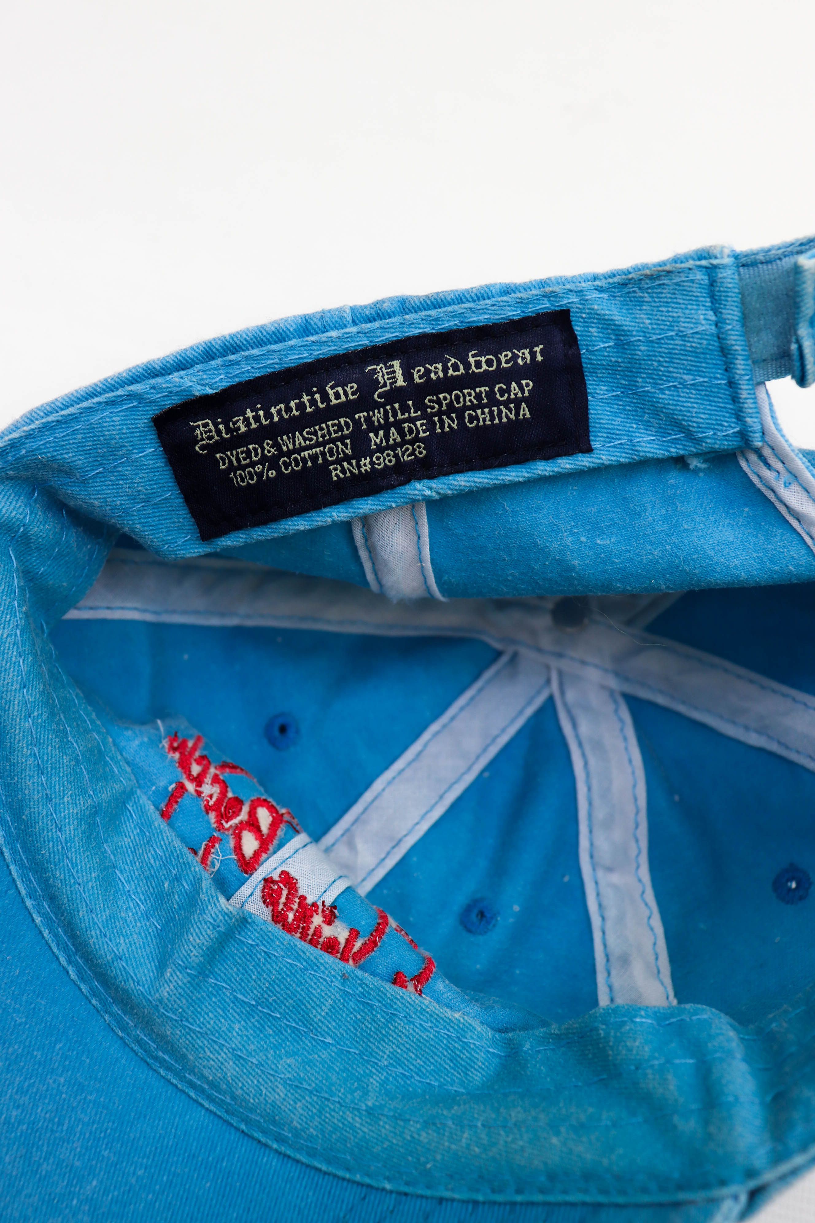 Other Vintage Sun Faded Blue Madeira Beach FLORIDA Logo Cap Size ONE SIZE - 11 Thumbnail