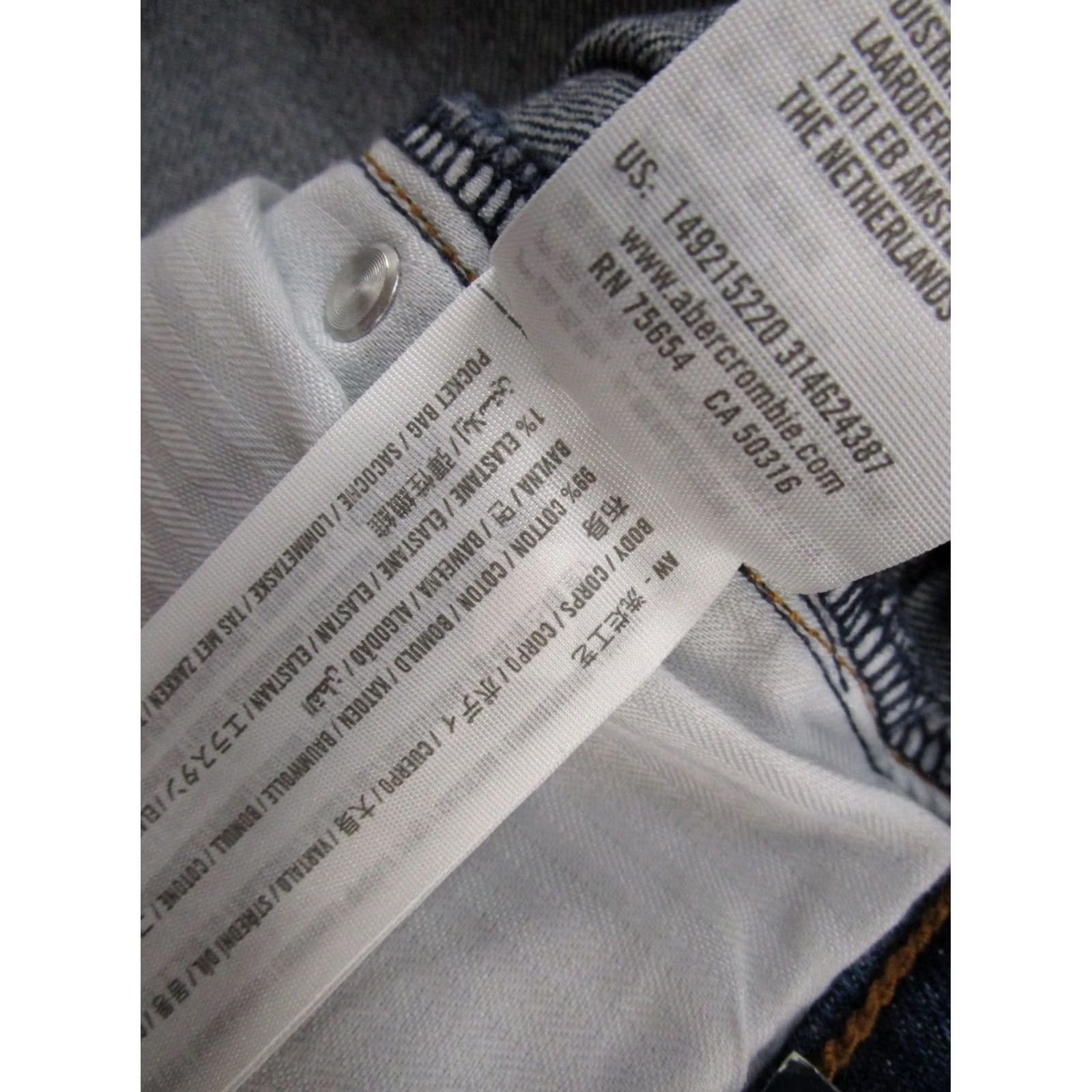 Abercrombie & Fitch Abercrombie & Fitch Mom Shorts Women’s Curve Love High Rise Denim Y2K 35/20 NEW Size 24" / US 00 / IT 34 - 4 Thumbnail
