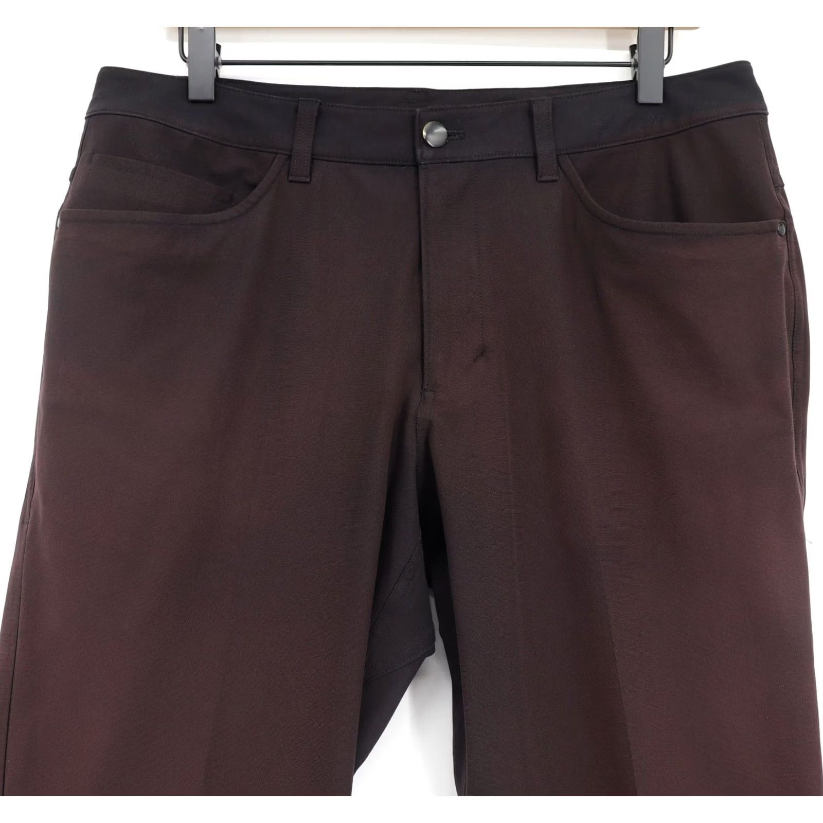 Lululemon Lululemon Pants Men's ABC Pant 32" Inseam Black Chino Slimming Stretch 5-Pocket Logo Zipper Size US 32 / EU 48 - 3 Thumbnail