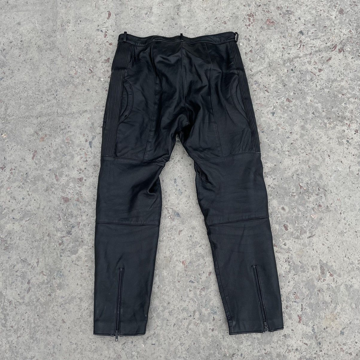 Vintage Vintage Moto Leather Pants 54 Y2K 90s USA Style Japan Size US 32 / EU 48 - 2 Thumbnail