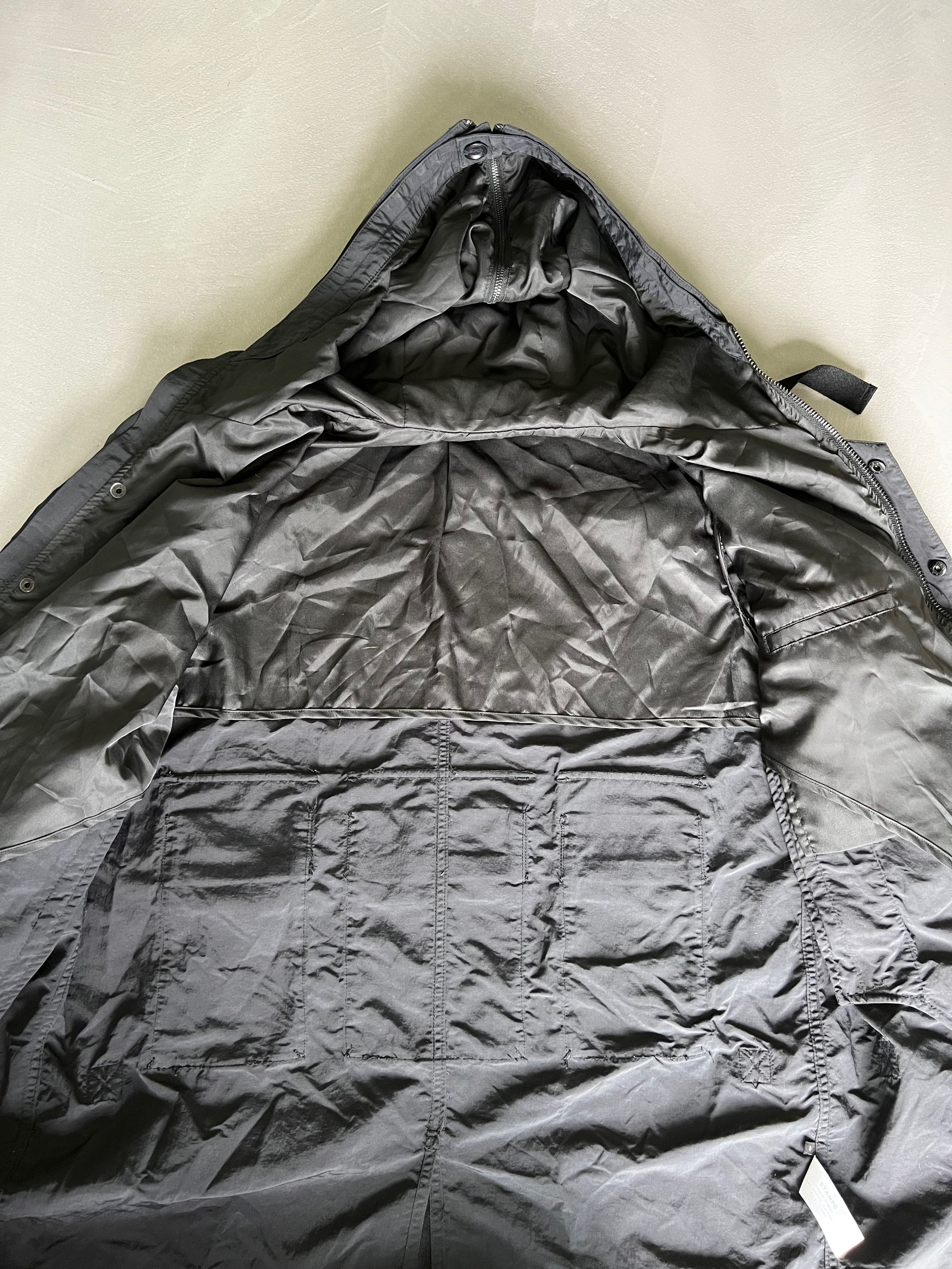 Stampd Stampd Strapped Black Hooded Parka, Pockets, Size S Size US S / EU 44-46 / 1 - 12 Thumbnail