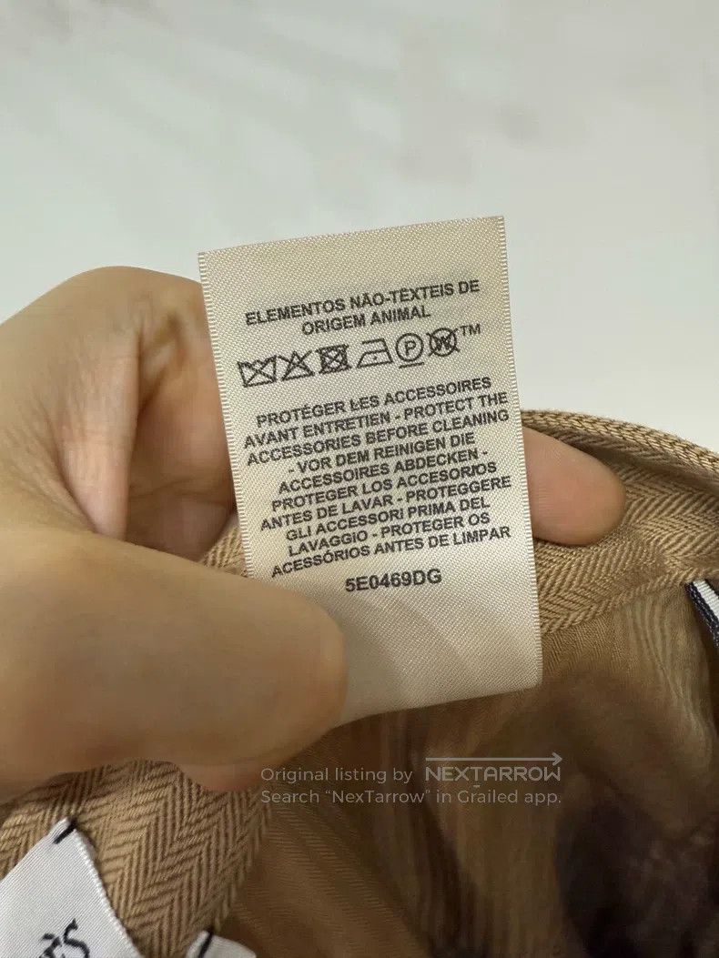 Hermes Hermes Leather-branded Workwear Casual Pants Trousers Size 24" / US 00 / IT 34 - 6 Thumbnail
