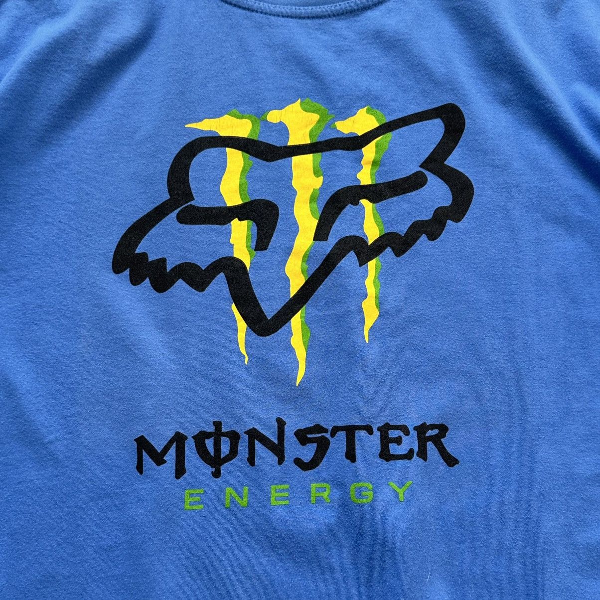 JNCO 00s Monster Energy Fox Racing Rap T Shirt Affliction Style Size US M / EU 48-50 / 2 - 5 Thumbnail