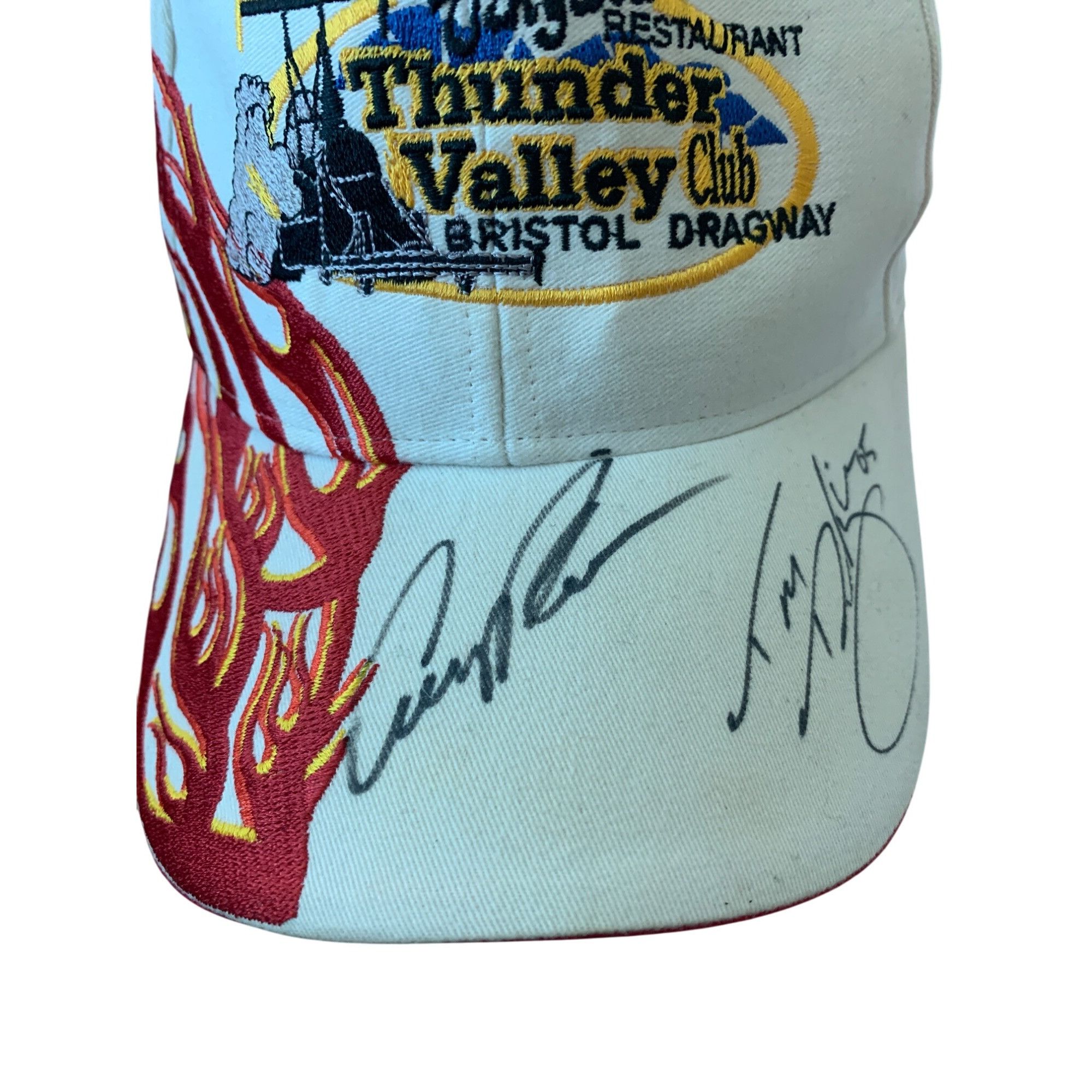 Other 2. Baseball Cap Thunder Valley Bristol Raceway Red Flames Size ONE SIZE - 4 Thumbnail