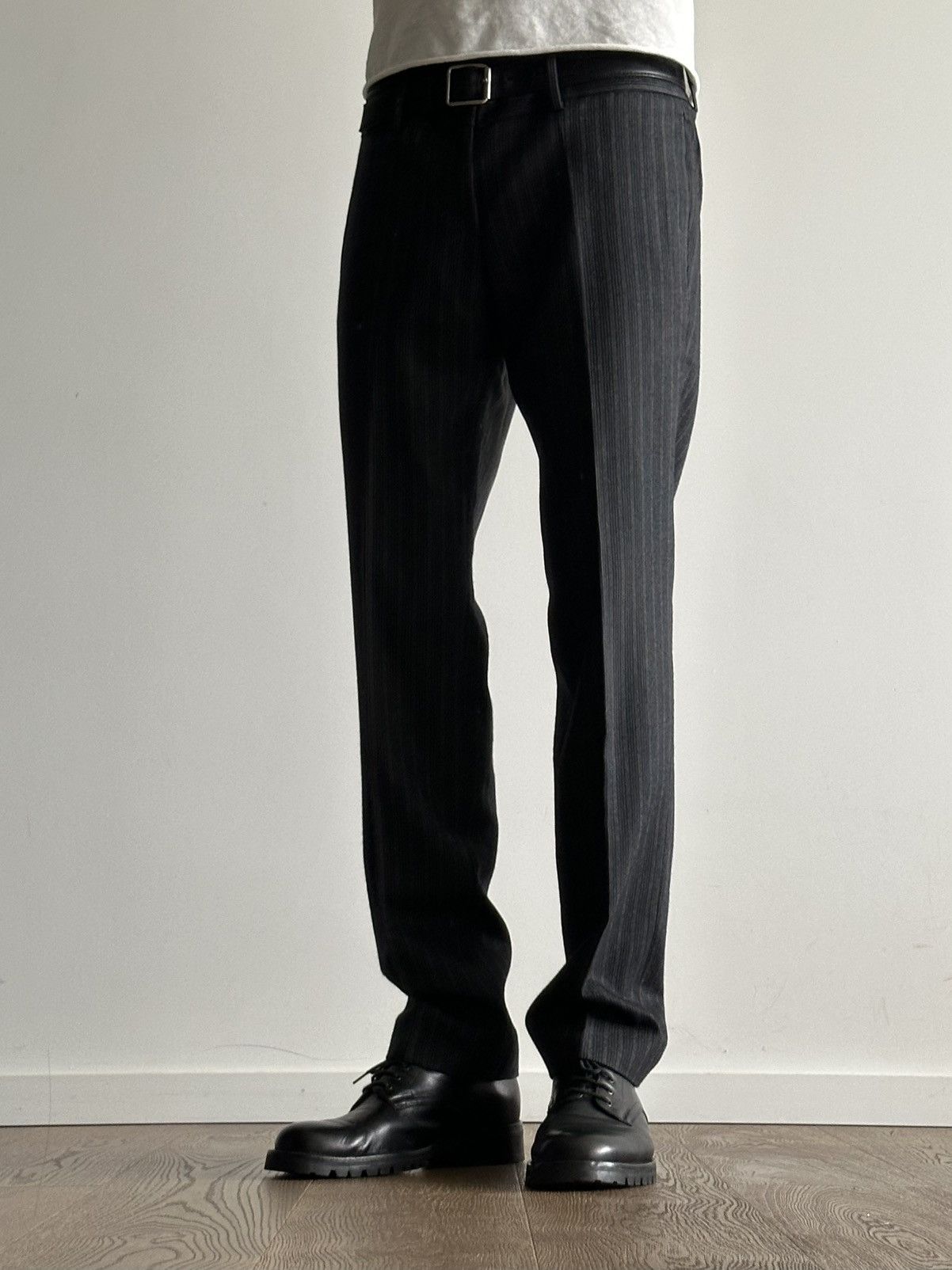 Gucci Gucci by Tom Ford Striped Wool Pants Size US 32 / EU 48 - 2 Thumbnail