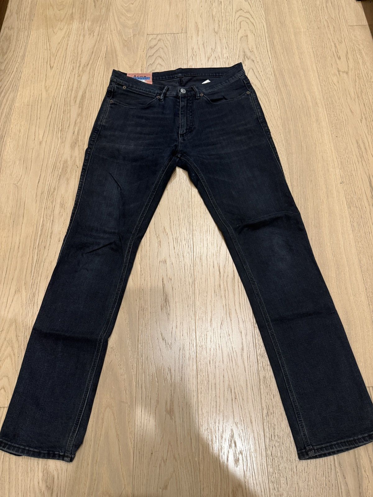 Acne Studios Acne Studios Bla Konst Max Blue Black Jeans Size US 31 - 1 Thumbnail