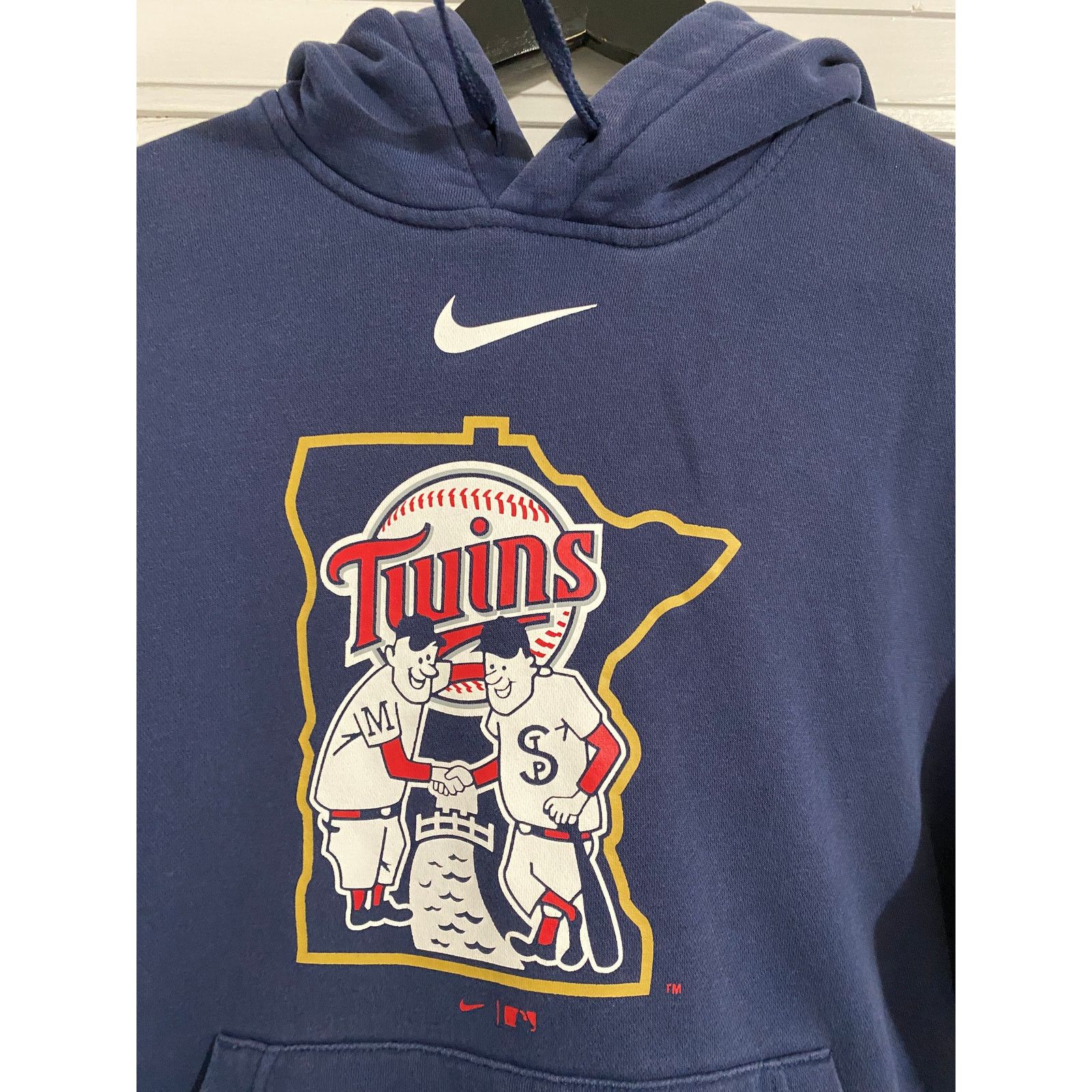 Nike Minnesota Twins Nike Hoodie Sweatshirt Women's Size Small Size S / US 4 / IT 40 - 2 Thumbnail