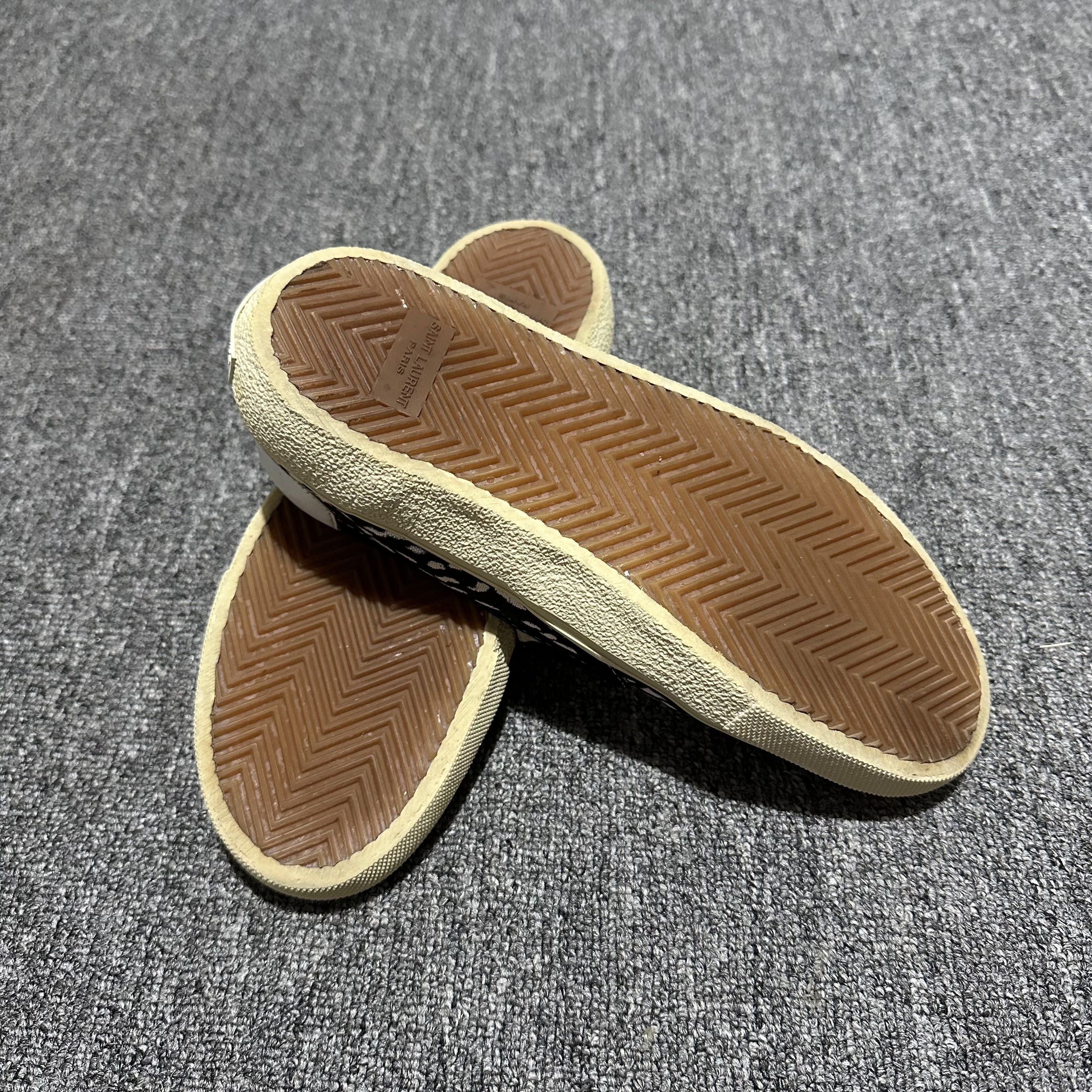 Saint Laurent Paris Saint Laurent Babycat Skate Slip On Shoes Size US 7 / EU 40 - 8 Thumbnail