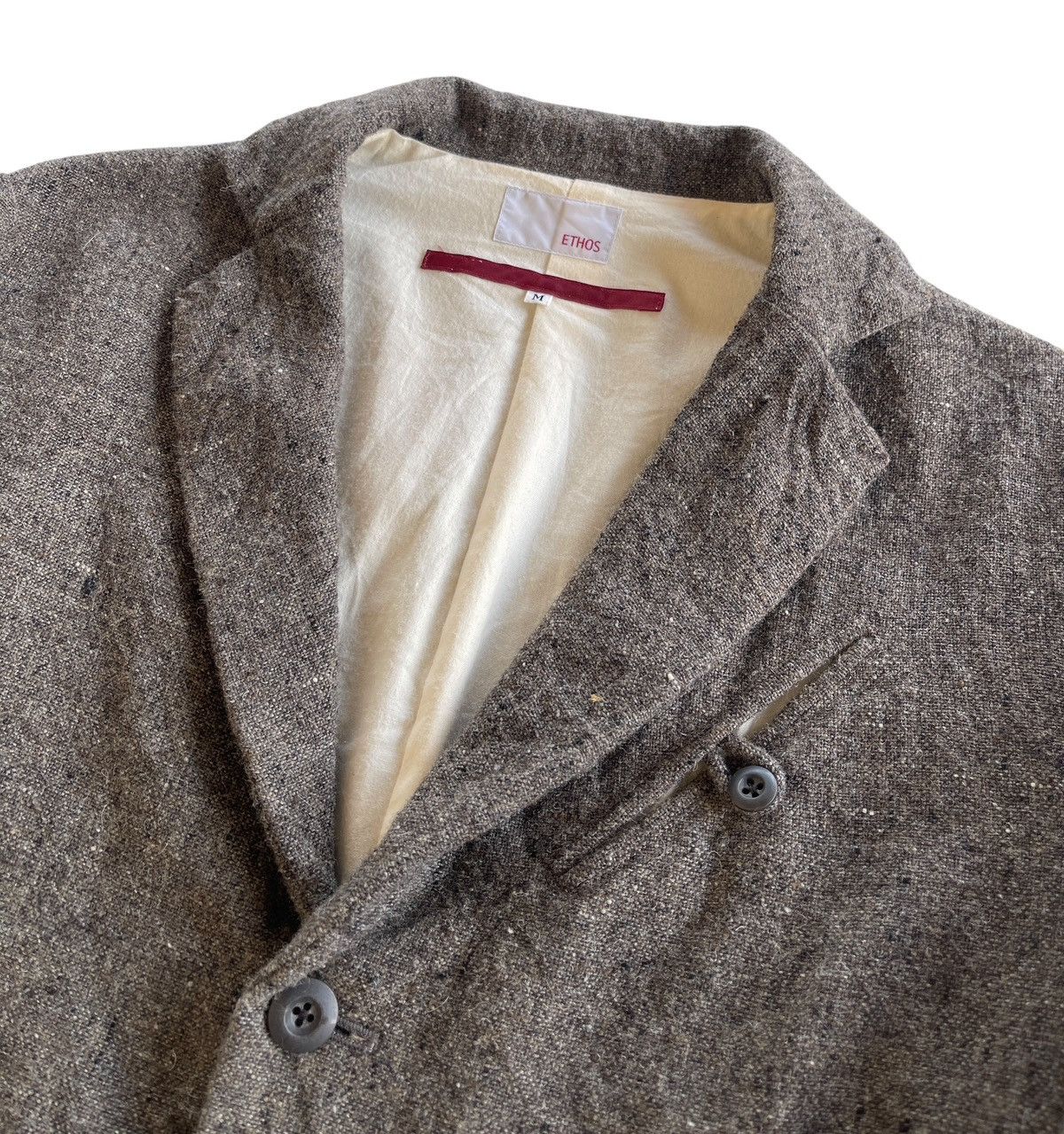 Ethos Ethos Raw Edge Wool Coat Size US M / EU 48-50 / 2 - 5 Thumbnail