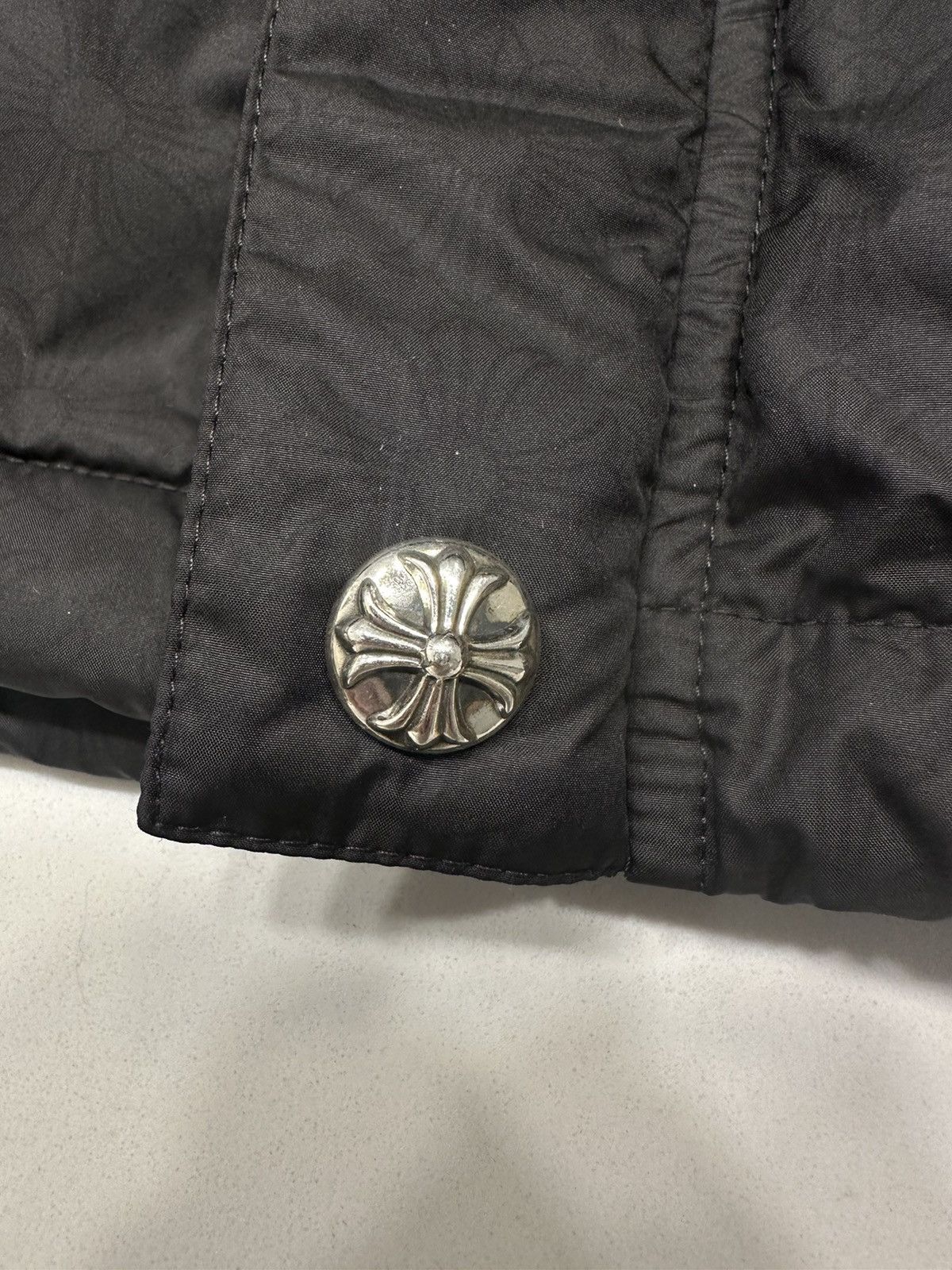 Chrome Hearts 🔥Chrome Hearts Black Pattern Stiff V2 Puffer Down Jacket🔥 Size US XXL / EU 58 / 5 - 3 Thumbnail