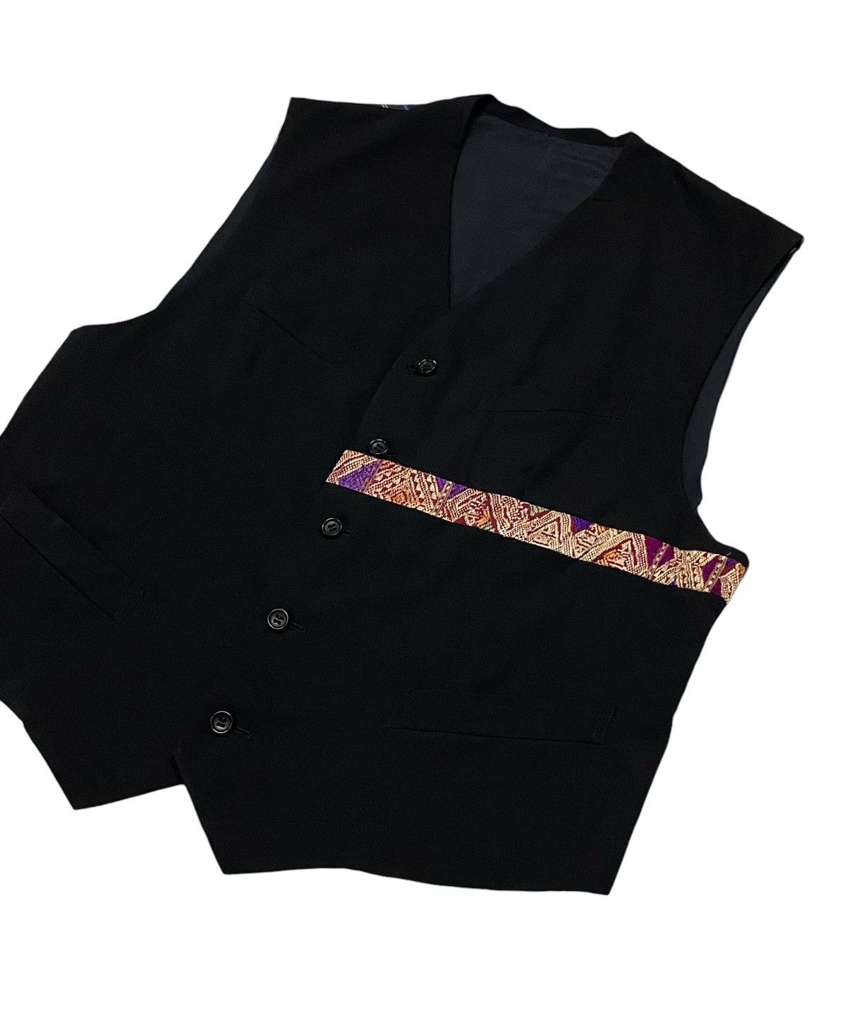 Comme des Garcons Homme Plus Comme Des Garçons Homme Plus AD1991 Wool Outer Shell Vests Size US M / EU 48-50 / 2 - 16 Thumbnail