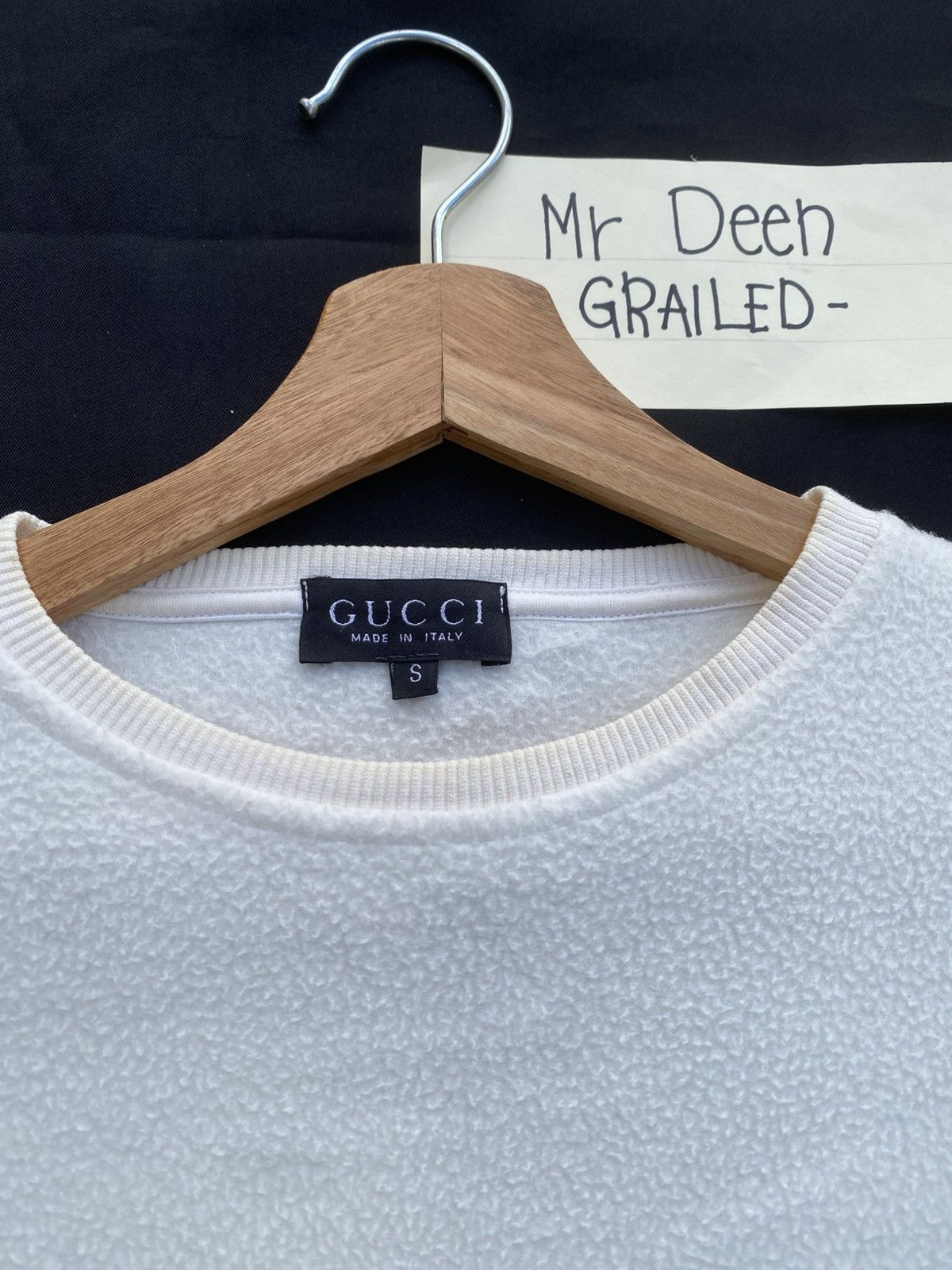 Gucci Rare Vintage GUCCI White Sweater Size US M / EU 48-50 / 2 - 8 Thumbnail