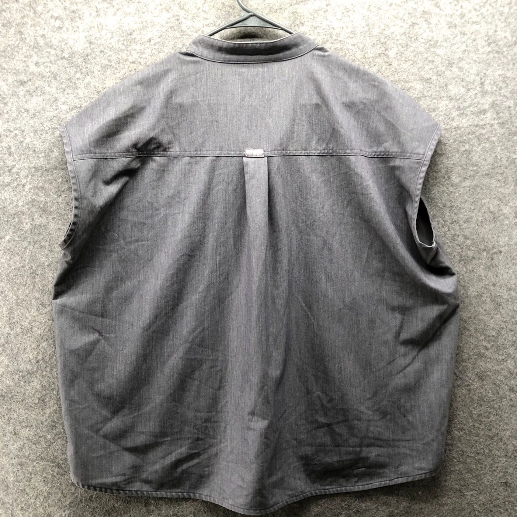 Vintage FIGS Rafaela Oversized Scrub Top Womens 2XL Gray Graphite Dolman Sleeveless Shirt Size XXL / US 16-18 / IT 52-54 - 2 Thumbnail
