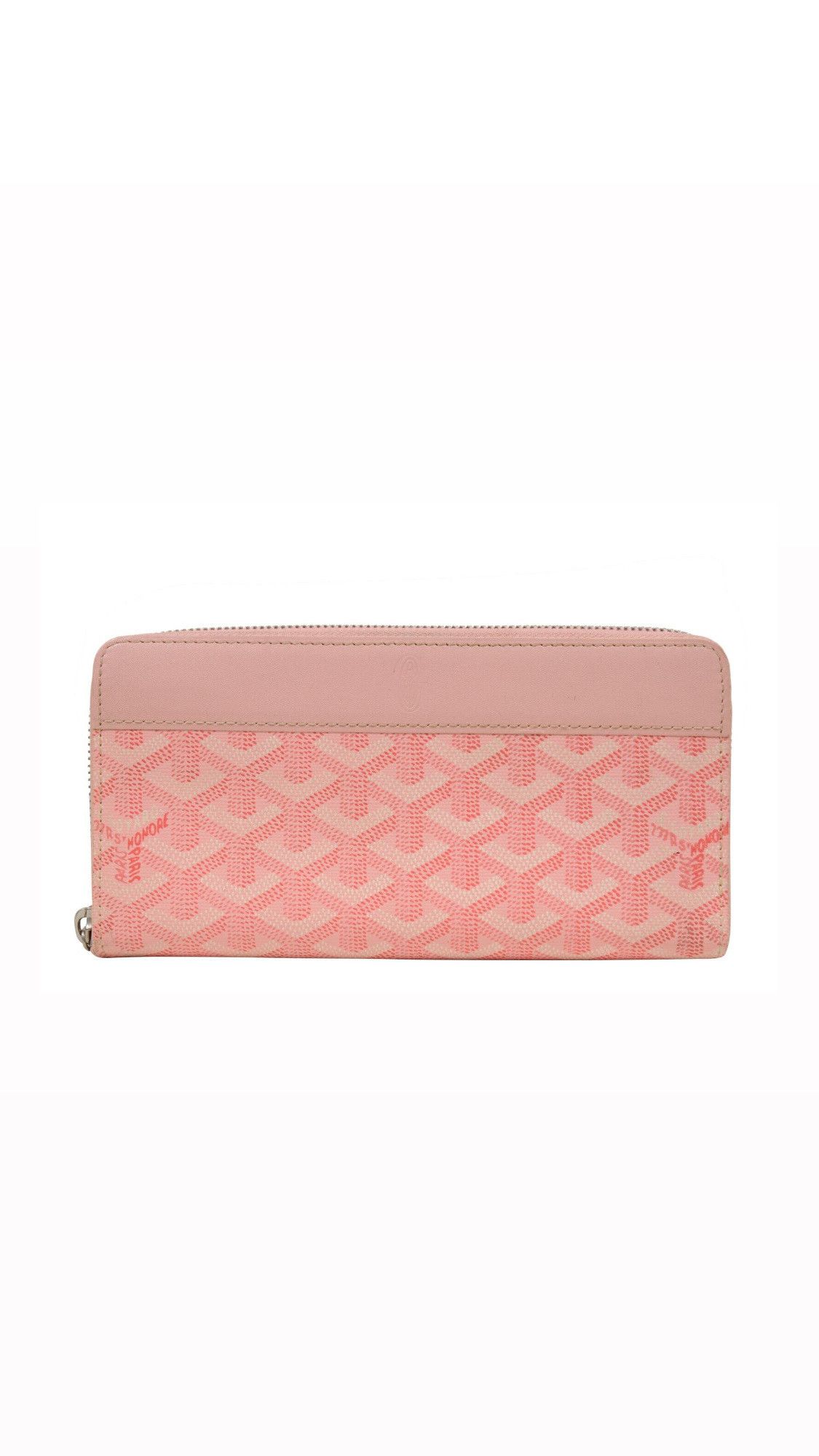 Matignon Zip Long Wallet Pink - 01915