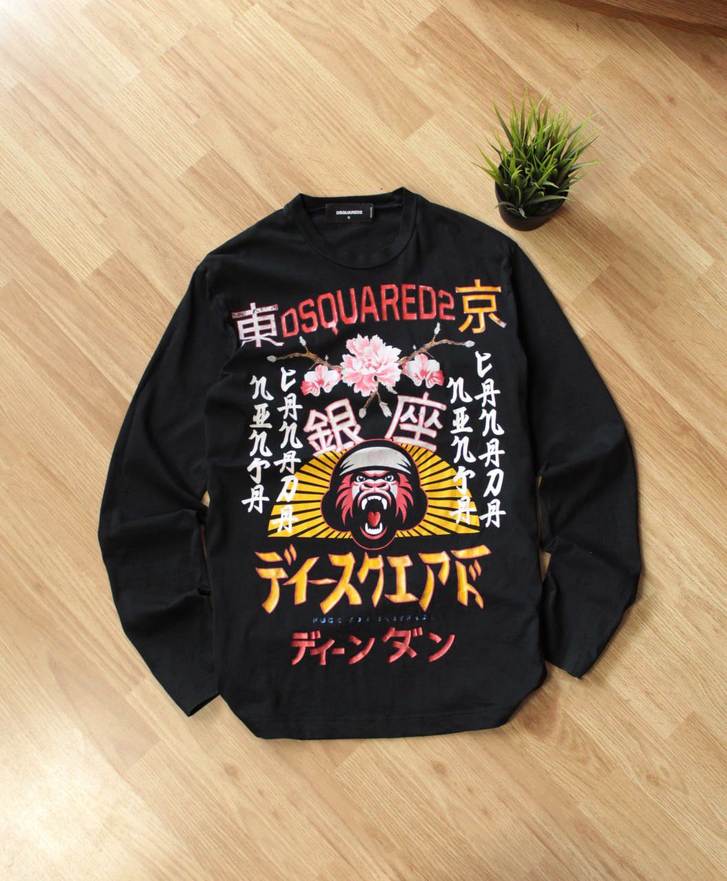 Dsquared2 🔥 Rare Dsquared2 Japan Style Long Sleeve Shirt Y2K Anima Size US S / EU 44-46 / 1 - 1 Thumbnail