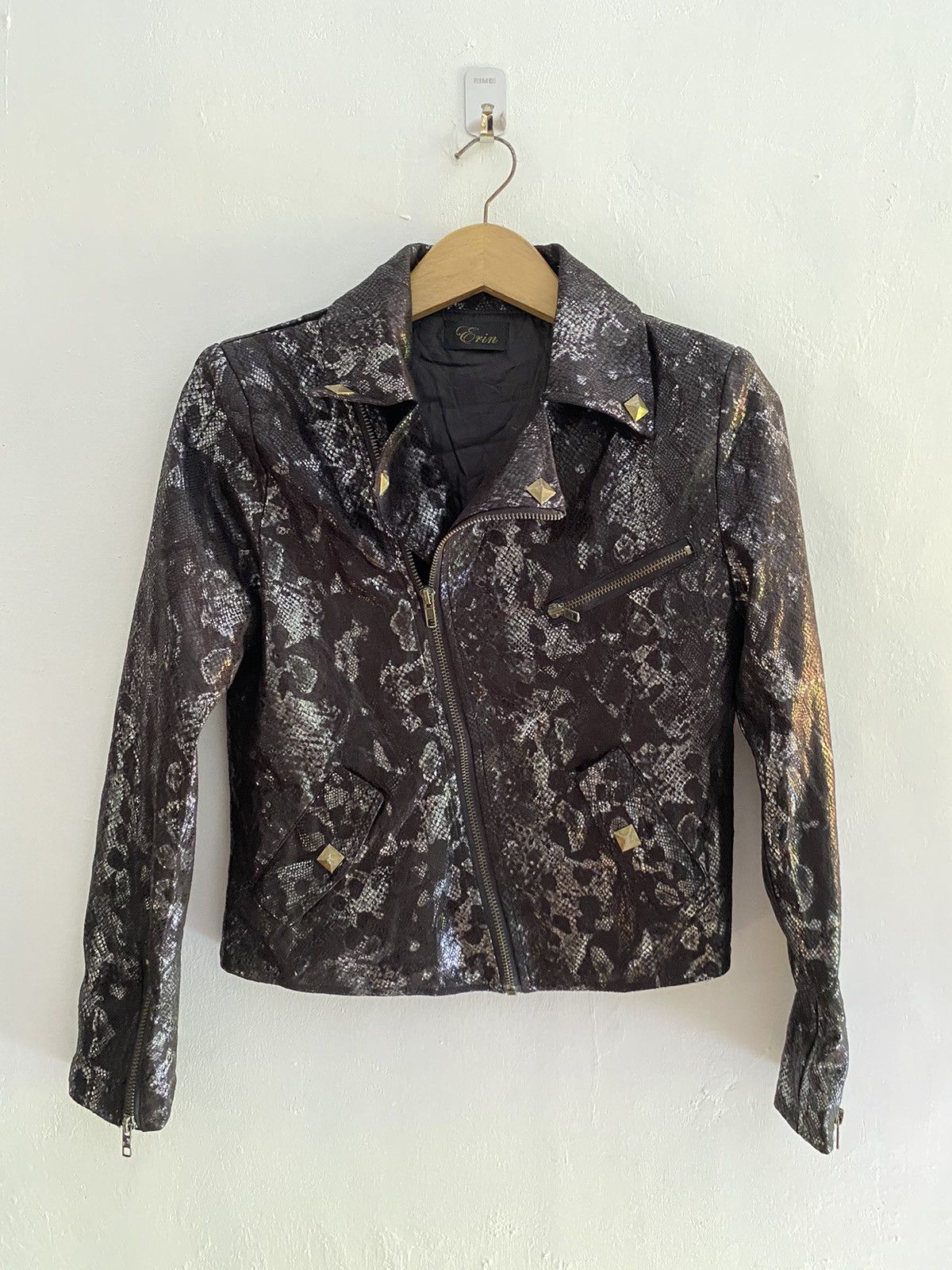 Yasuyuki Ishii Japanese Erin snake skin punk jacket Size US M / EU 48-50 / 2 - 1 Thumbnail