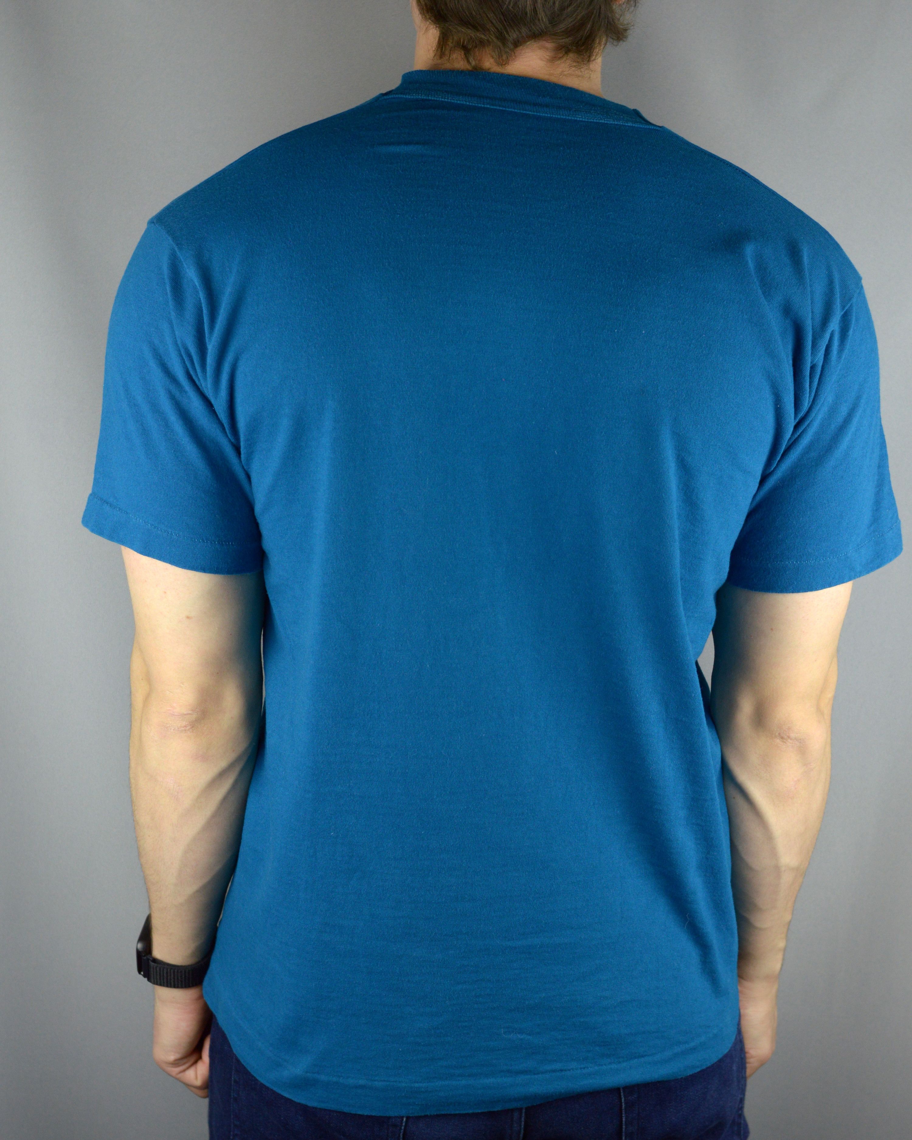 Fruit Of The Loom Vintage Fruit Of The Loom blank t shirt Size US L / EU 52-54 / 3 - 2 Thumbnail