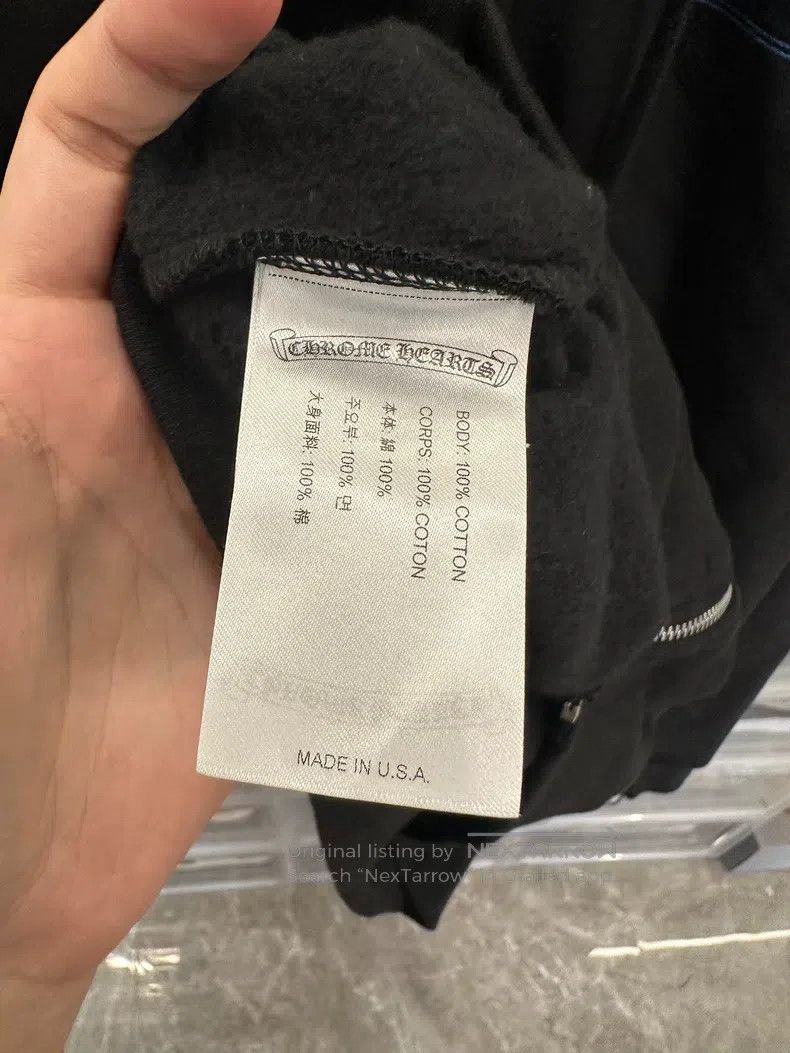 Chrome Hearts CHROME HEARTS Size L Foti vine flower arm zipper hoodie Size US L / EU 52-54 / 3 - 4 Thumbnail