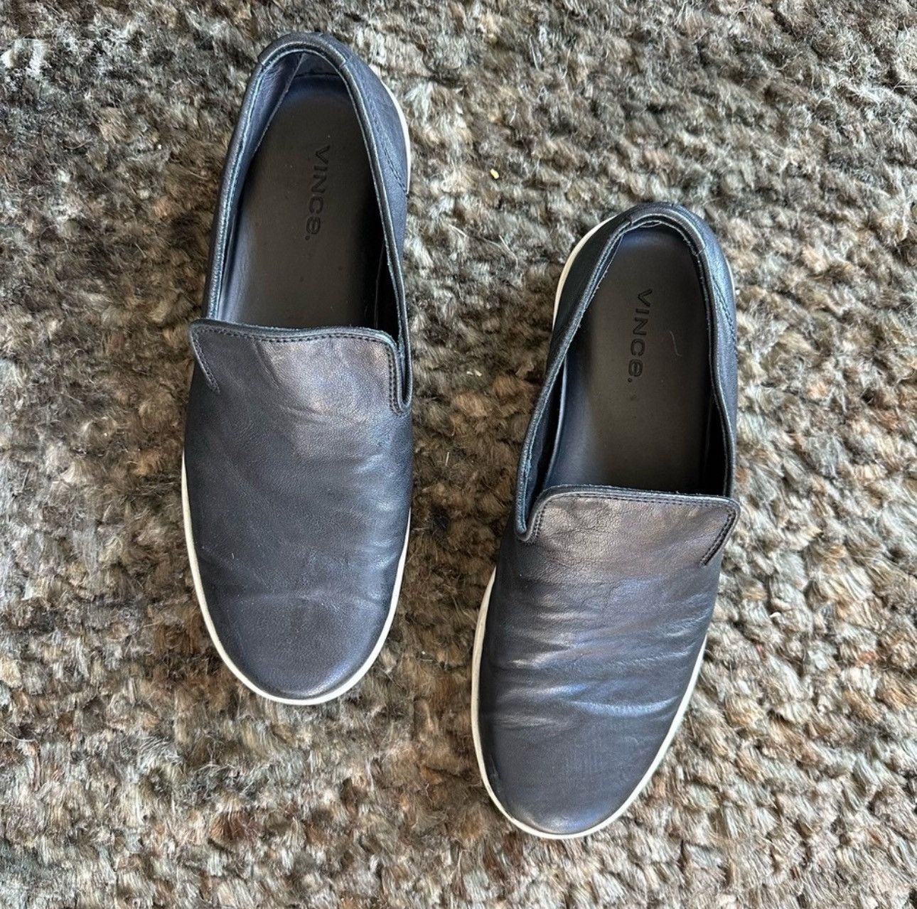 Vince Vince leather slip on shoes Size US 9 / EU 42 - 2 Thumbnail