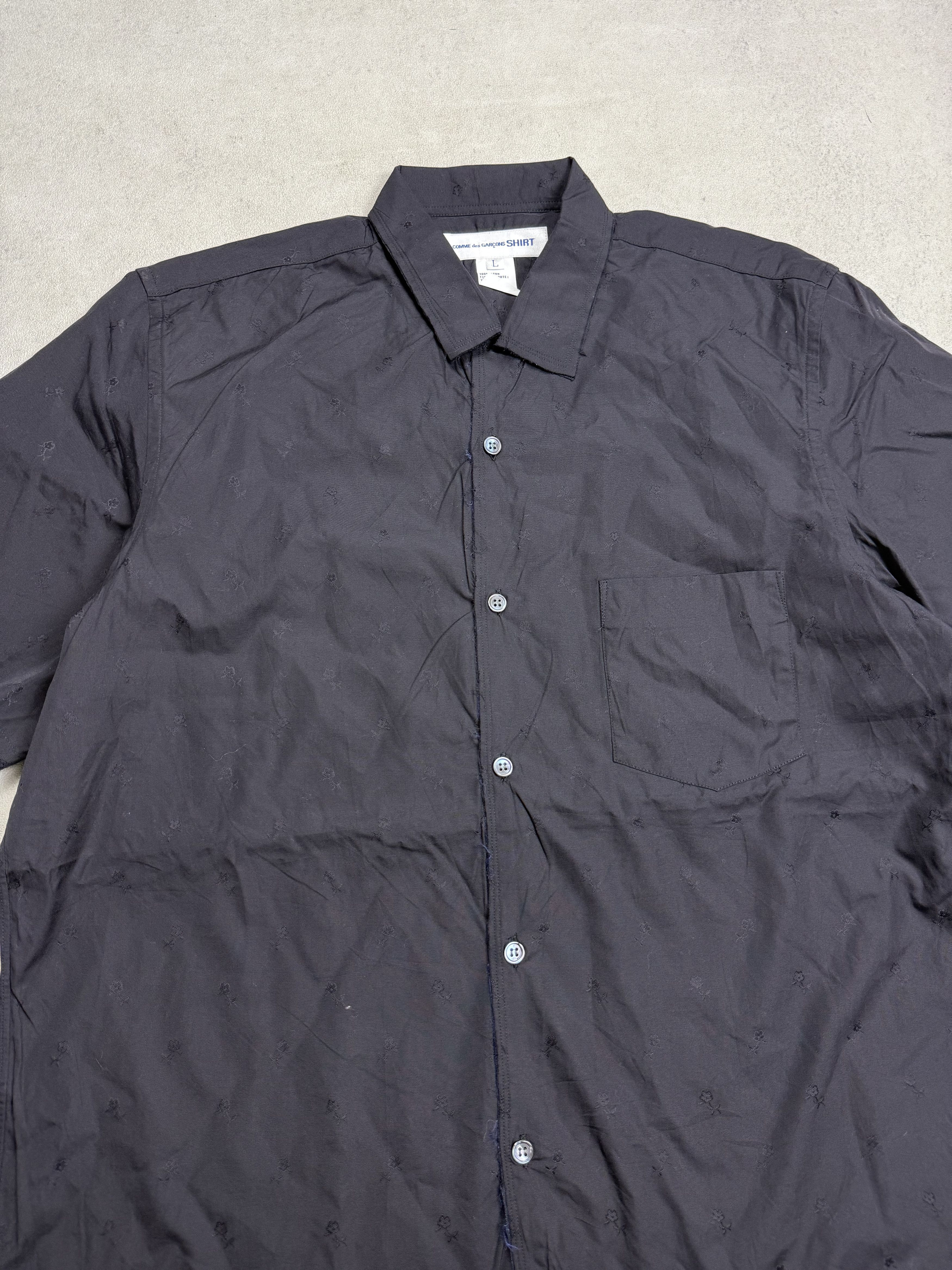 Comme des Garcons Comme des Garcons Black Shirt Size US L / EU 52-54 / 3 - 6 Thumbnail