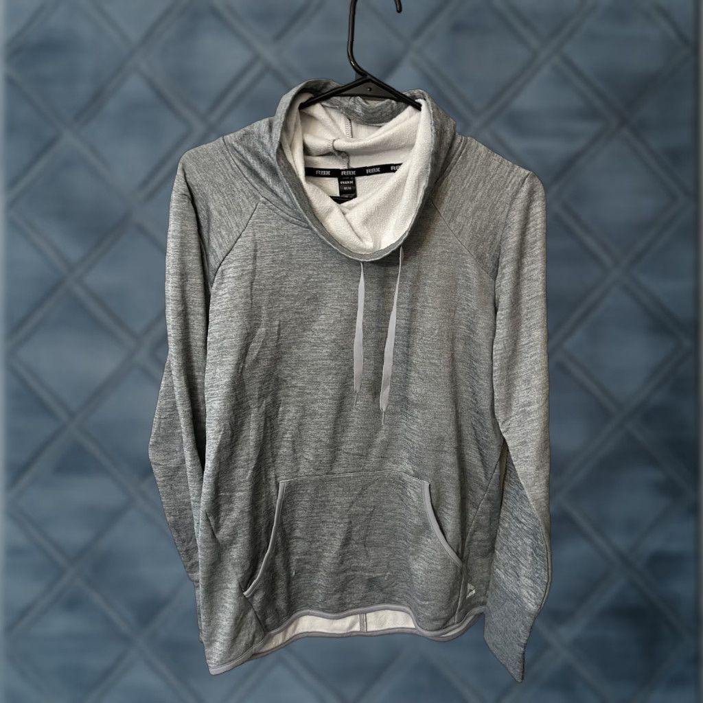 Vintage RBX Women's Gray Long Sleeve Crowl Neck Sweatshirt Size Medium Size M / US 6-8 / IT 42-44 - 1 Thumbnail