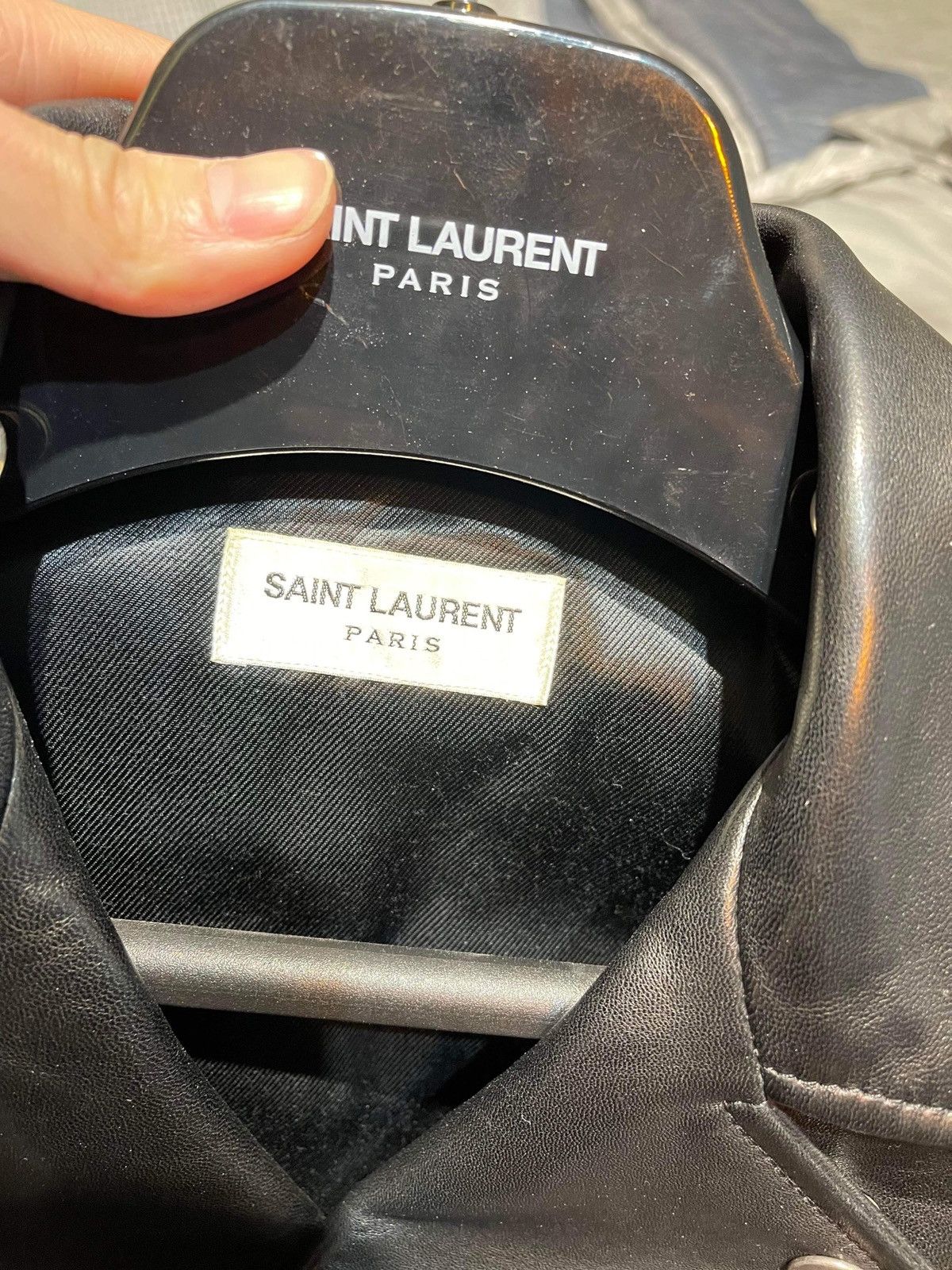Saint Laurent Paris L01 leather jacket Size US S / EU 44-46 / 1 - 3 Thumbnail