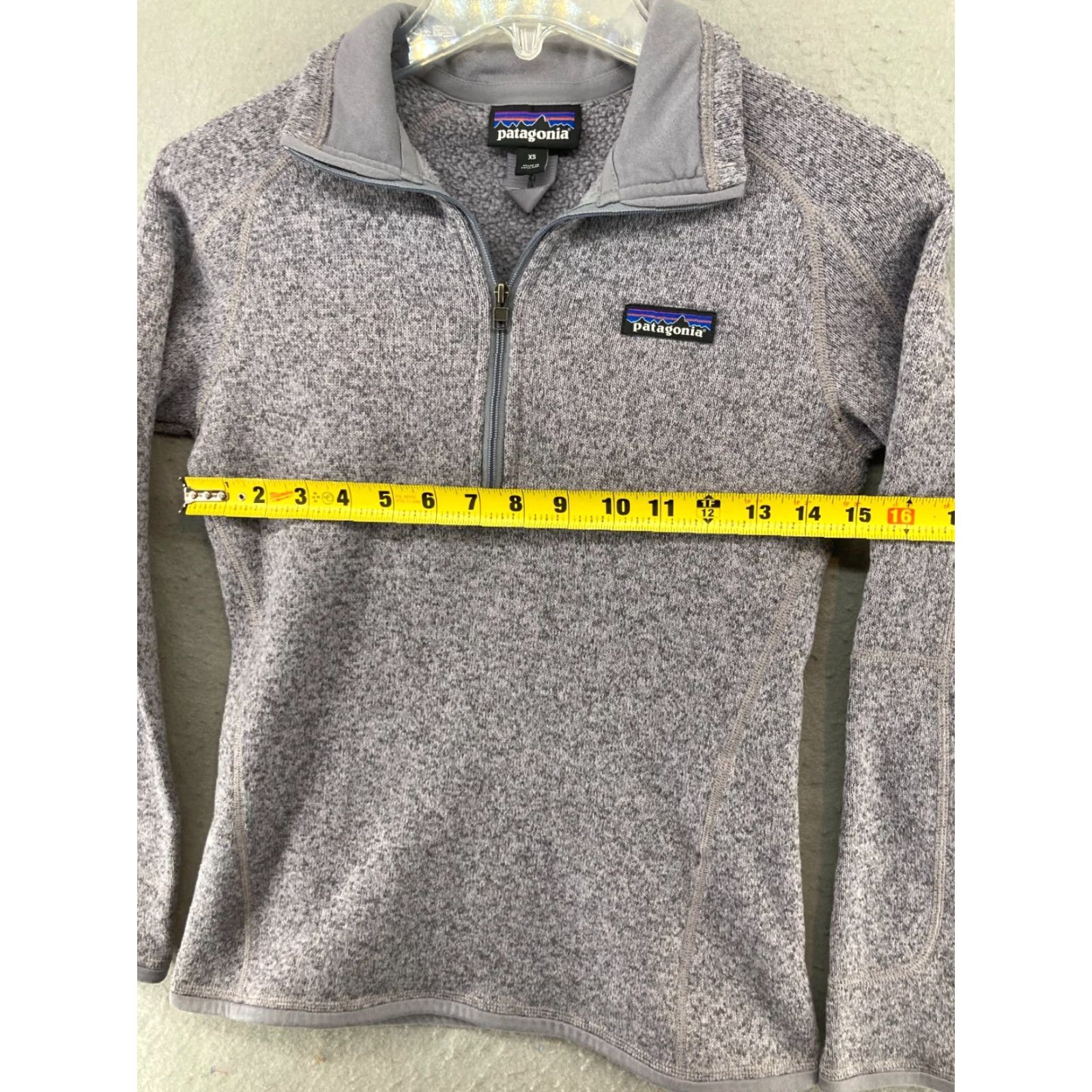 Patagonia Patagonia Synchilla Jacket Womens XS Gray Zip Pullover 1/4" Zip Fleece Polyester Basic jacket Vintage: No Size XS / US 0-2 / IT 36-38 - 2 Thumbnail